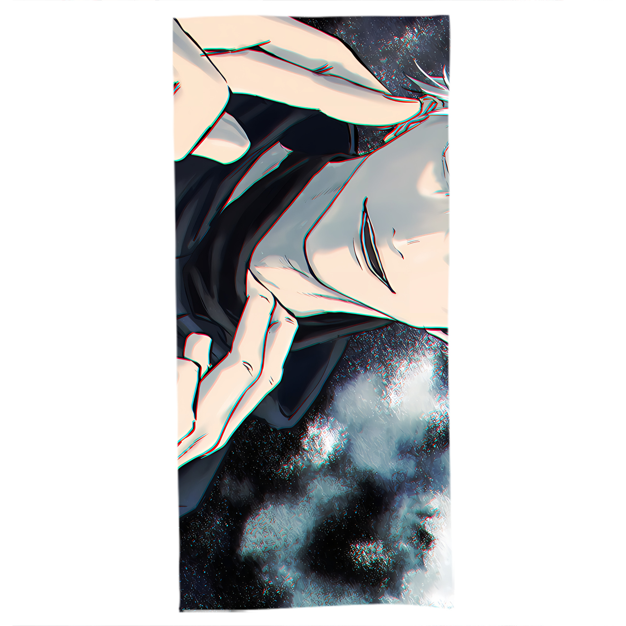 （画像用） 呪術廻戦 Jujutsu Kaisen 大判バスタオル 70×140cm 吸水速乾 柔らかい肌触り