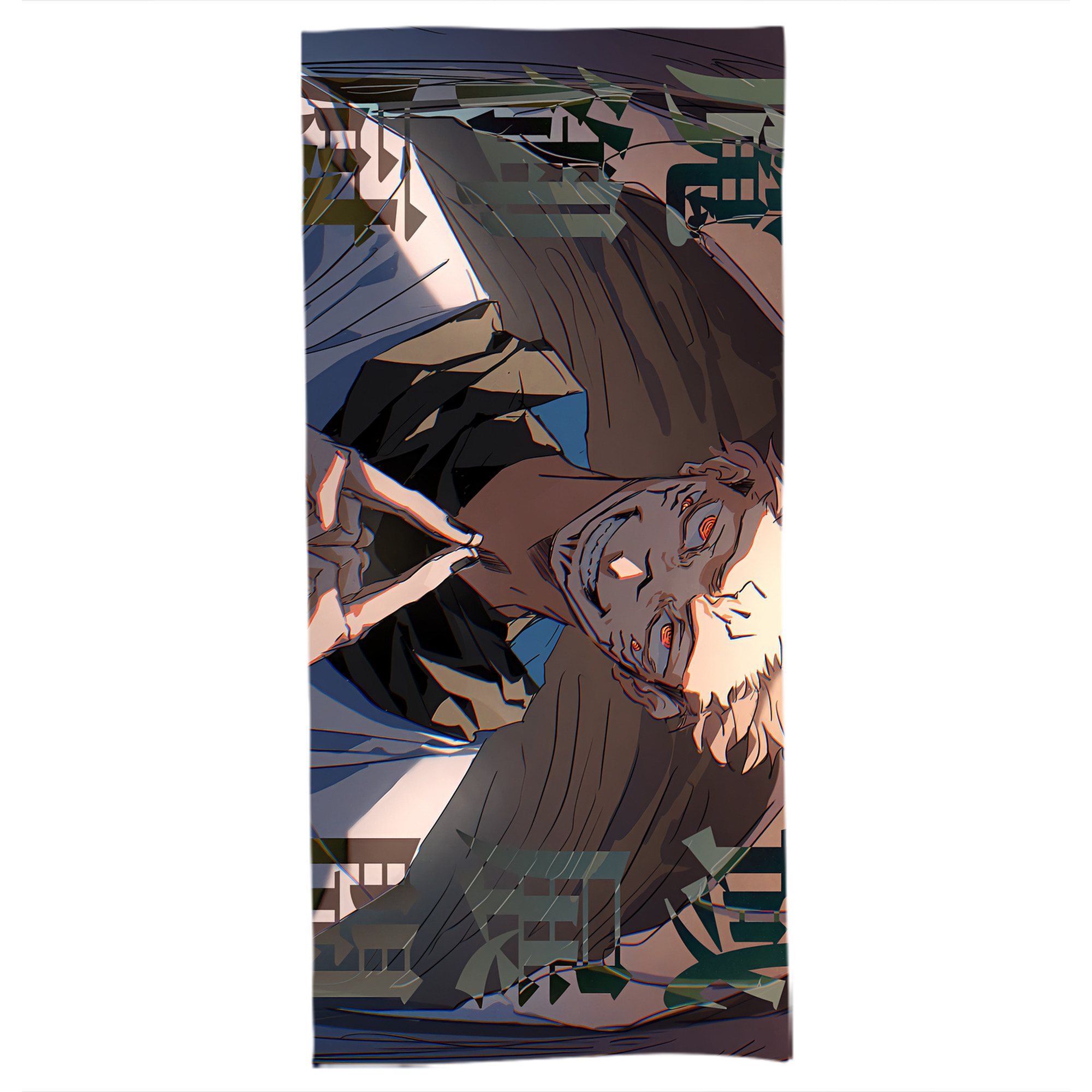 （画像用） 呪術廻戦 Jujutsu Kaisen 大判バスタオル 70×140cm 吸水速乾 柔らかい肌触り