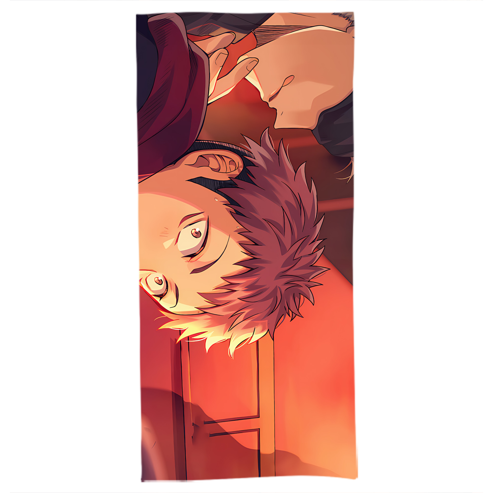 （画像用） 呪術廻戦 Jujutsu Kaisen 大判バスタオル 70×140cm 吸水速乾 柔らかい肌触り