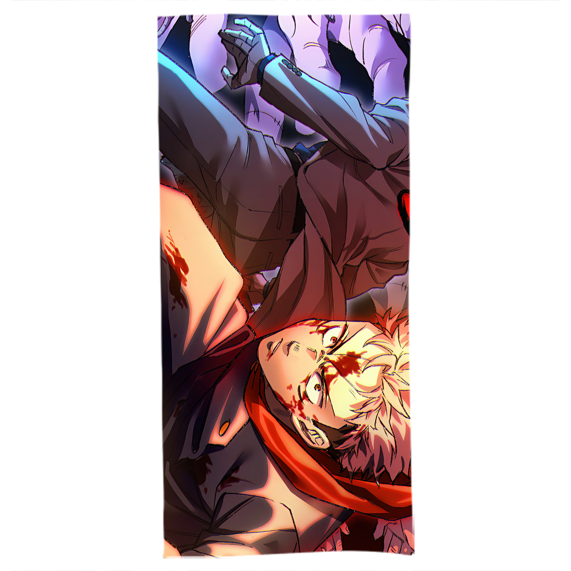 （画像用） 呪術廻戦 Jujutsu Kaisen 大判バスタオル 70×140cm 吸水速乾 柔らかい肌触り