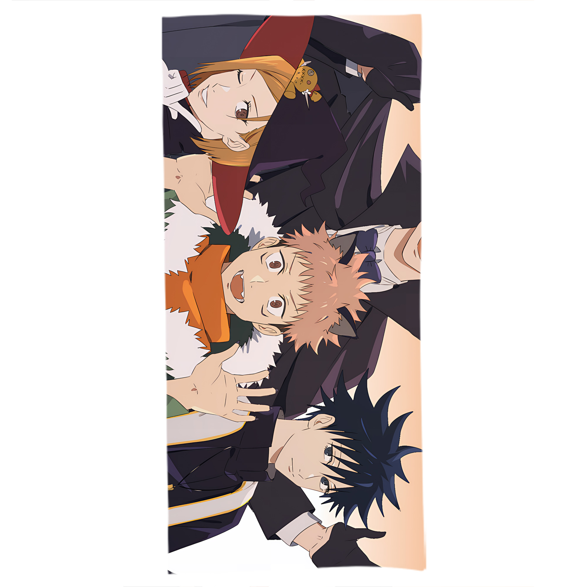 （画像用） 呪術廻戦 Jujutsu Kaisen 大判バスタオル 70×140cm 吸水速乾 柔らかい肌触り