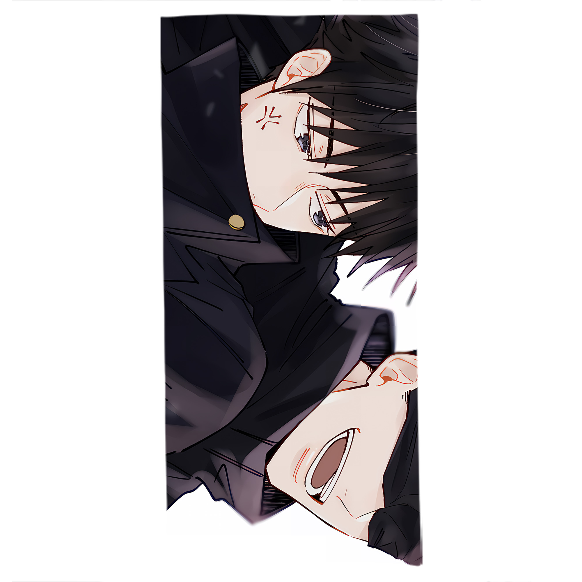 （画像用） 呪術廻戦 Jujutsu Kaisen 大判バスタオル 70×140cm 吸水速乾 柔らかい肌触り