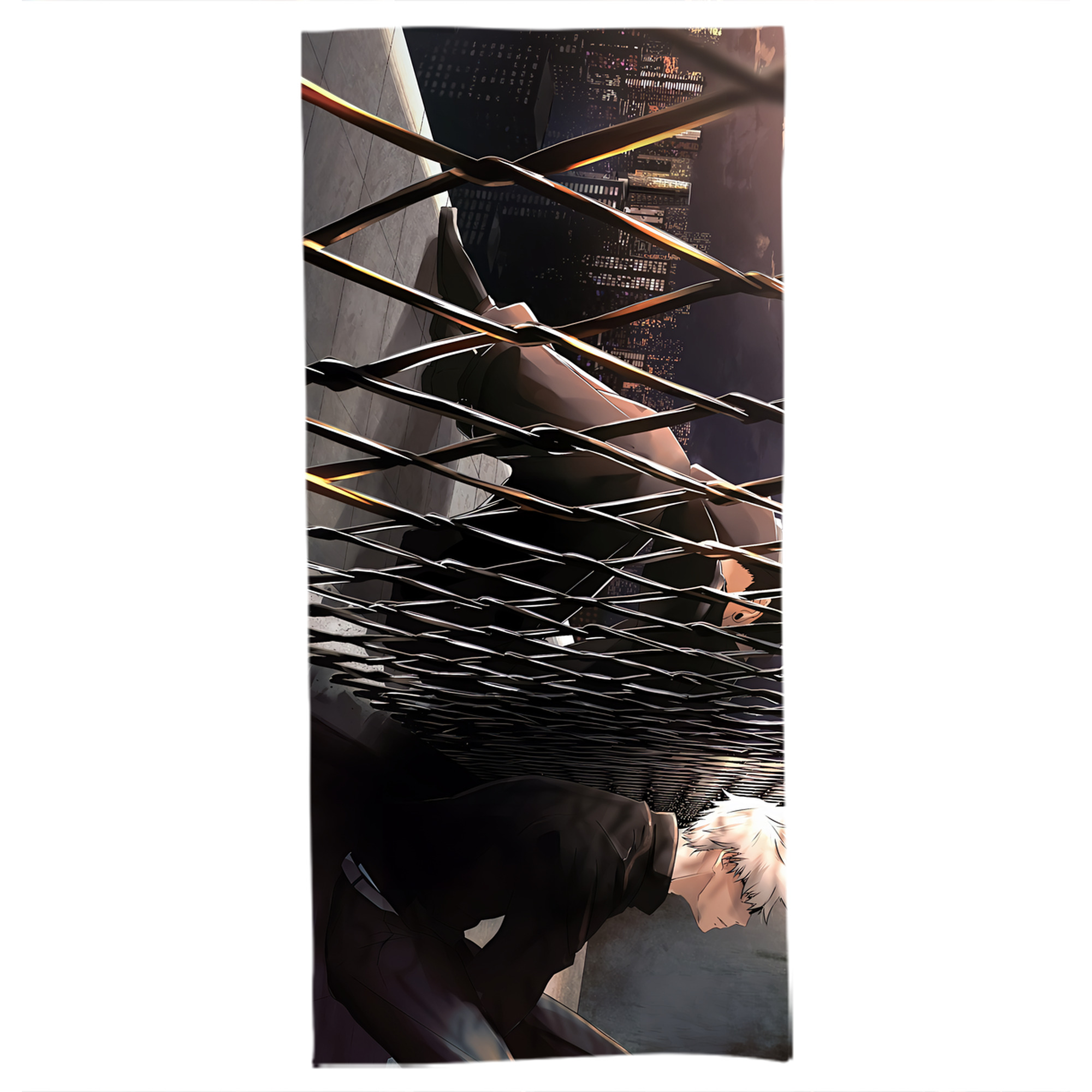 （画像用） 呪術廻戦 Jujutsu Kaisen 大判バスタオル 70×140cm 吸水速乾 柔らかい肌触り