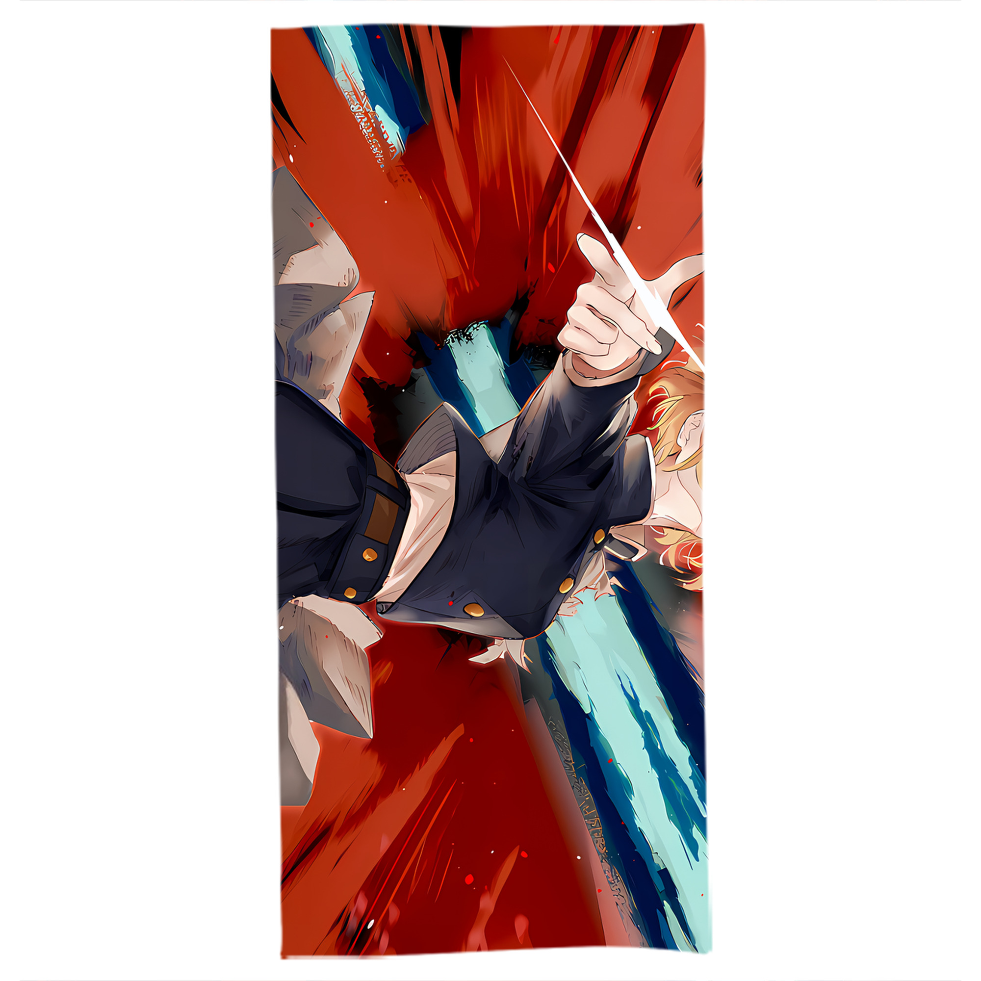 （画像用） 呪術廻戦 Jujutsu Kaisen 大判バスタオル 70×140cm 吸水速乾 柔らかい肌触り