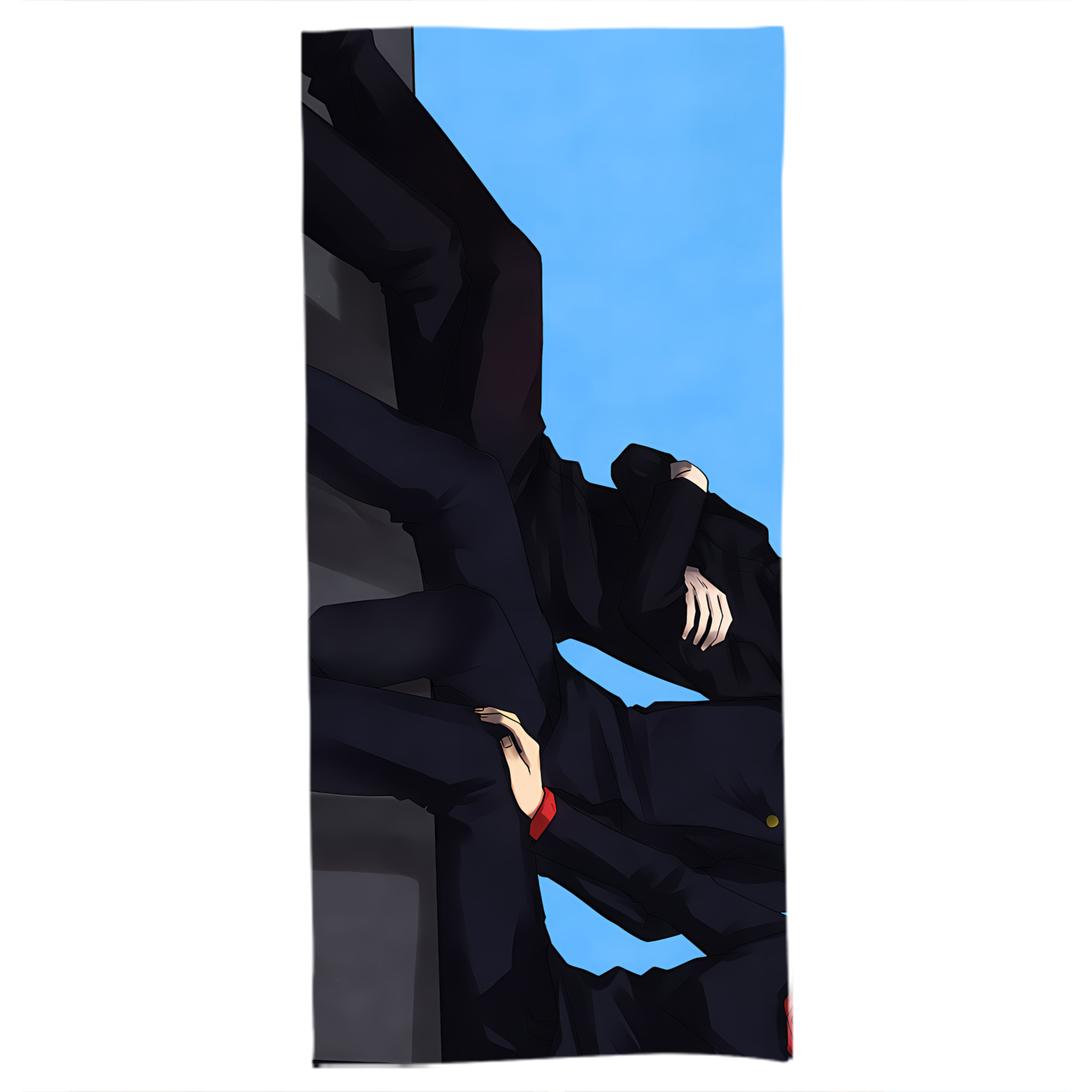 （画像用） 呪術廻戦 Jujutsu Kaisen 大判バスタオル 70×140cm 吸水速乾 柔らかい肌触り