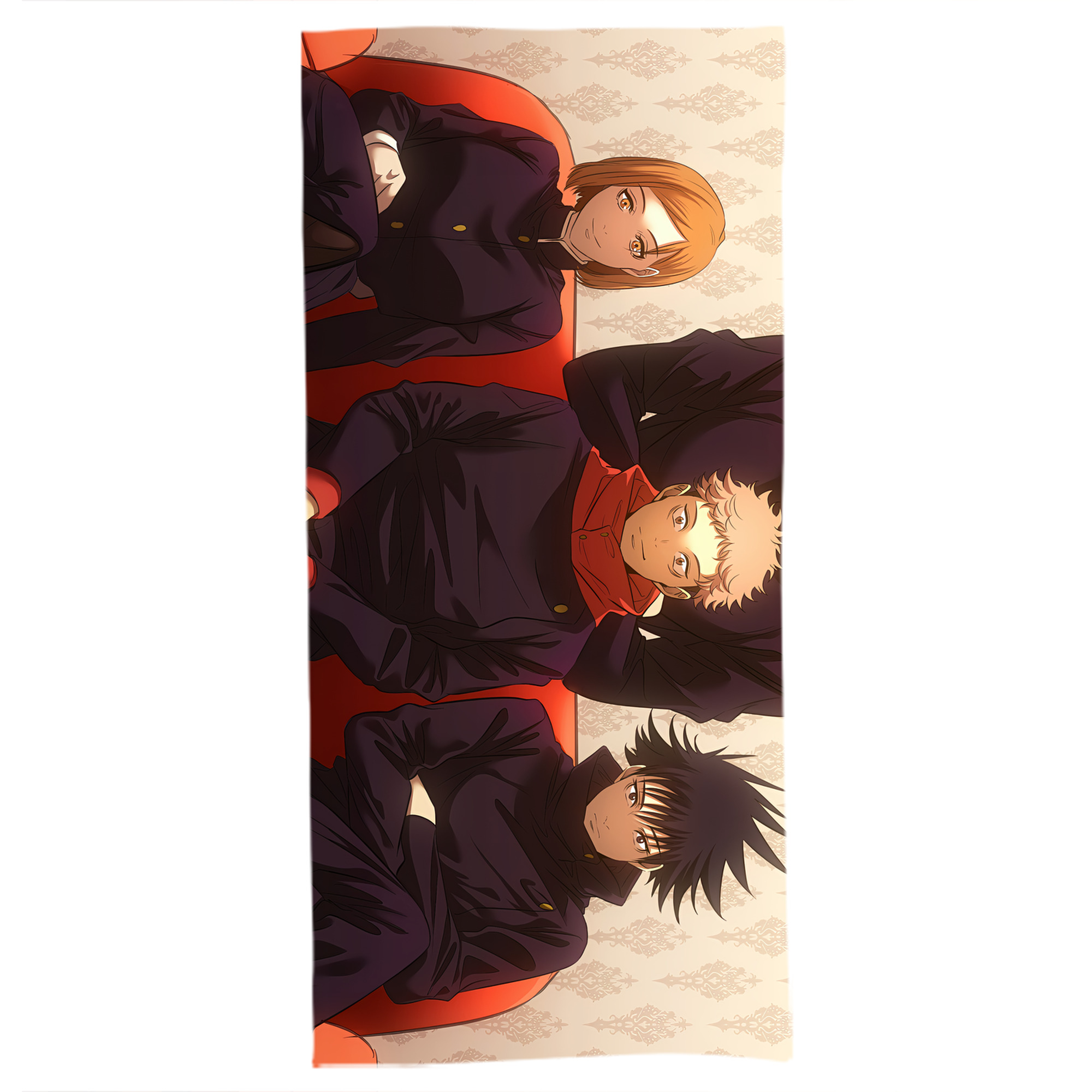 （画像用） 呪術廻戦 Jujutsu Kaisen 大判バスタオル 70×140cm 吸水速乾 柔らかい肌触り