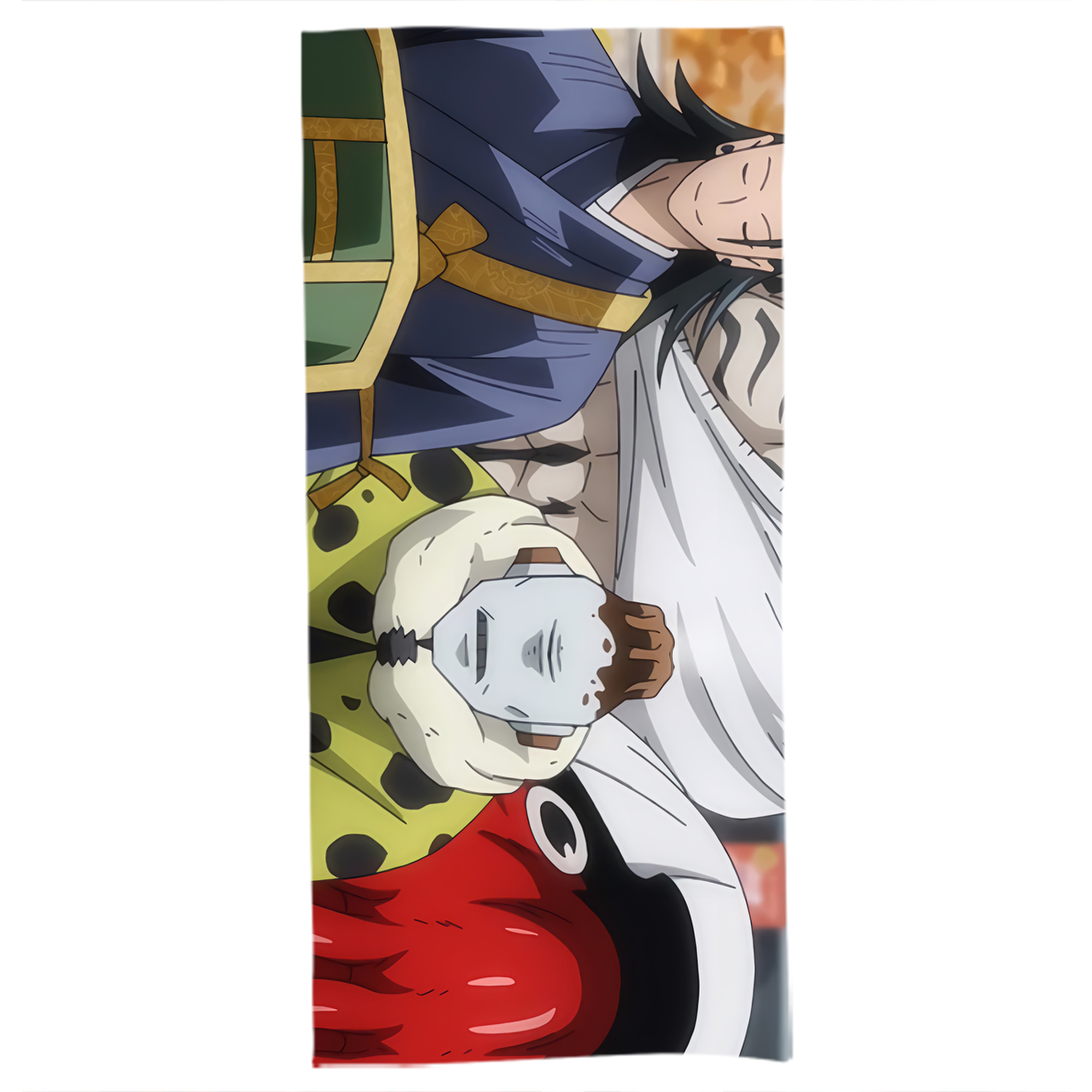 （画像用） 呪術廻戦 Jujutsu Kaisen 大判バスタオル 70×140cm 吸水速乾 柔らかい肌触り