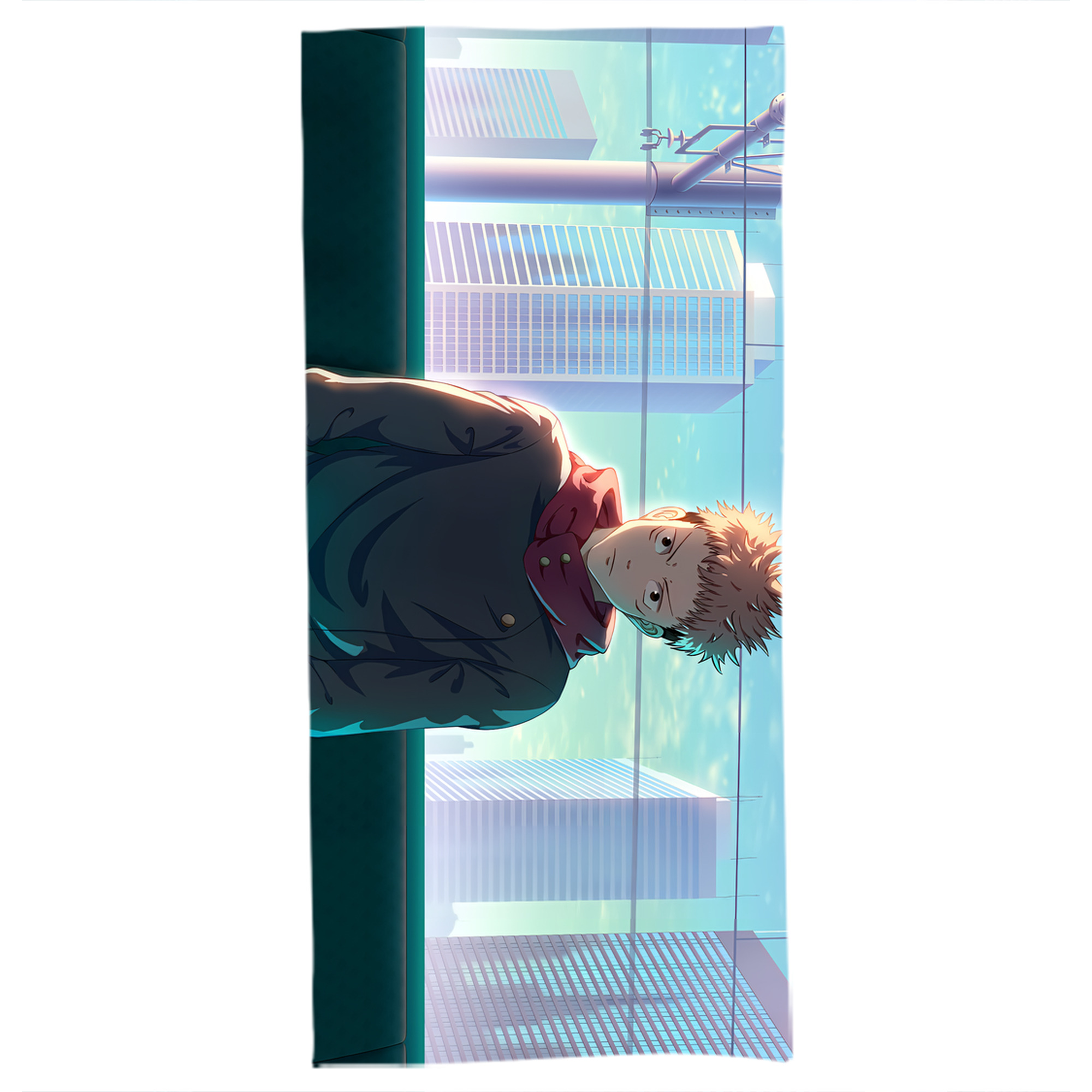 （画像用） 呪術廻戦 Jujutsu Kaisen 大判バスタオル 70×140cm 吸水速乾 柔らかい肌触り