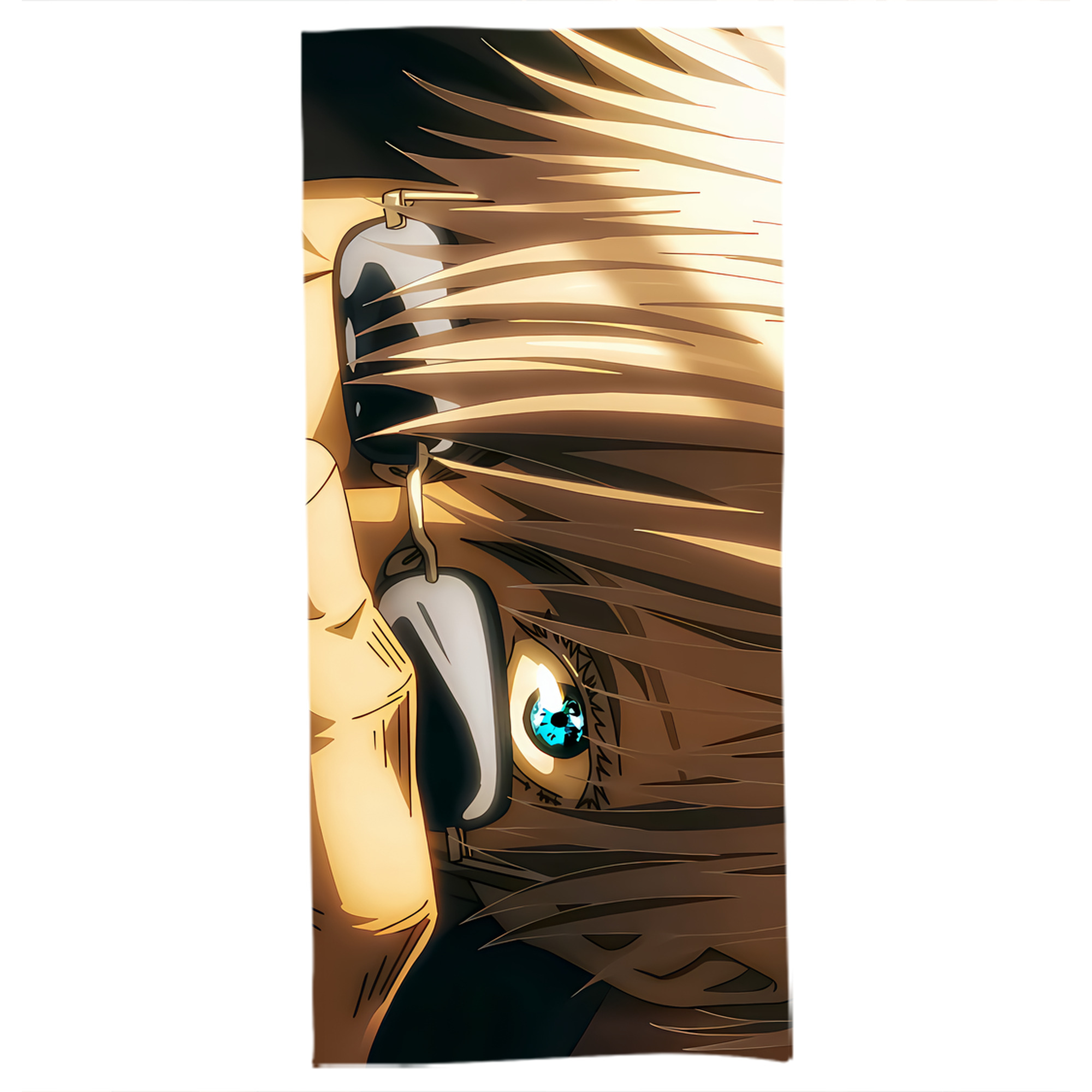 （画像用） 呪術廻戦 Jujutsu Kaisen 大判バスタオル 70×140cm 吸水速乾 柔らかい肌触り