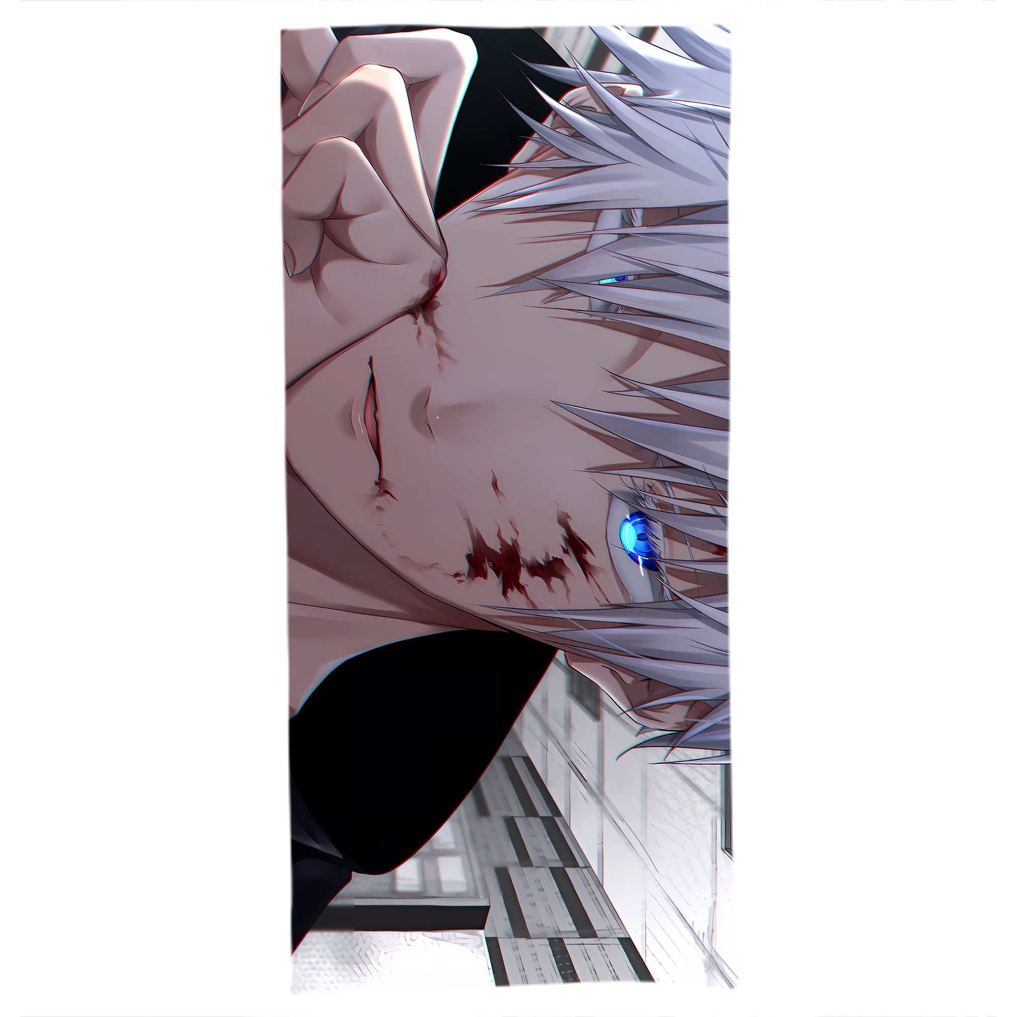 （画像用） 呪術廻戦 Jujutsu Kaisen 大判バスタオル 70×140cm 吸水速乾 柔らかい肌触り