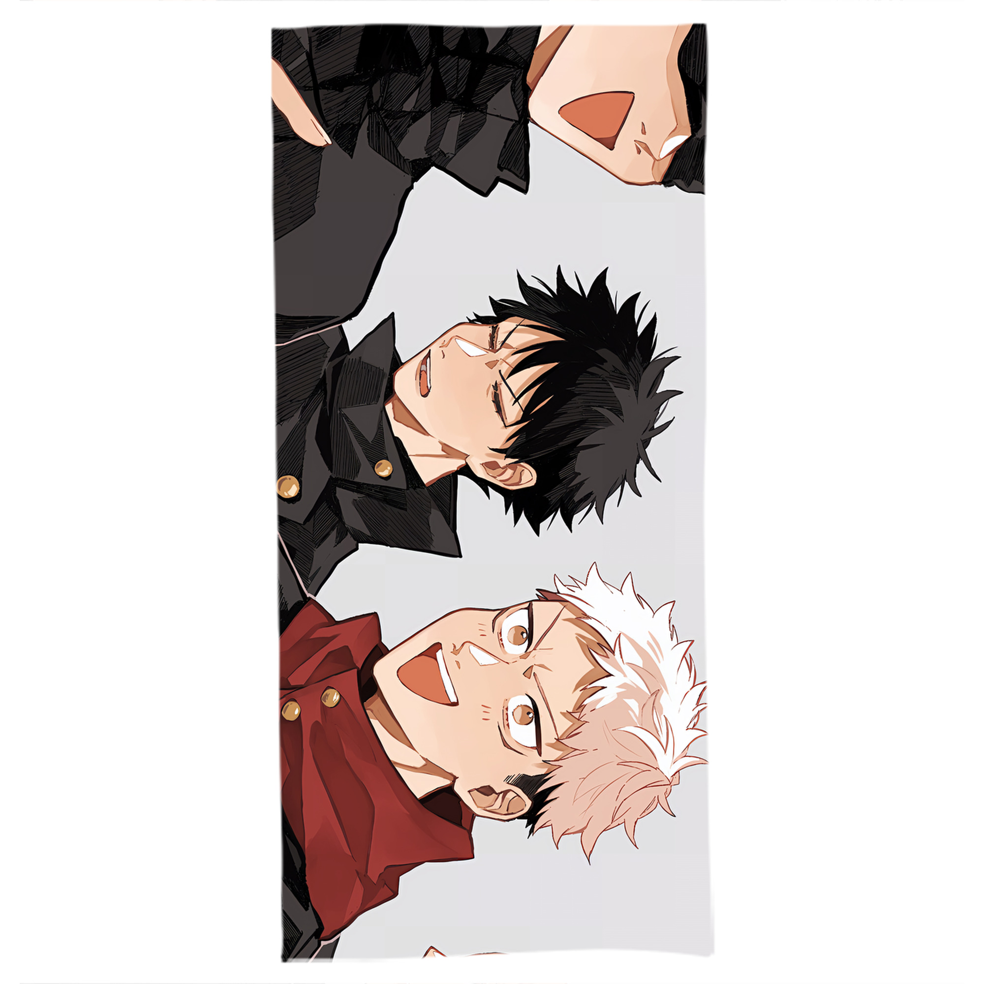 （画像用） 呪術廻戦 Jujutsu Kaisen 大判バスタオル 70×140cm 吸水速乾 柔らかい肌触り