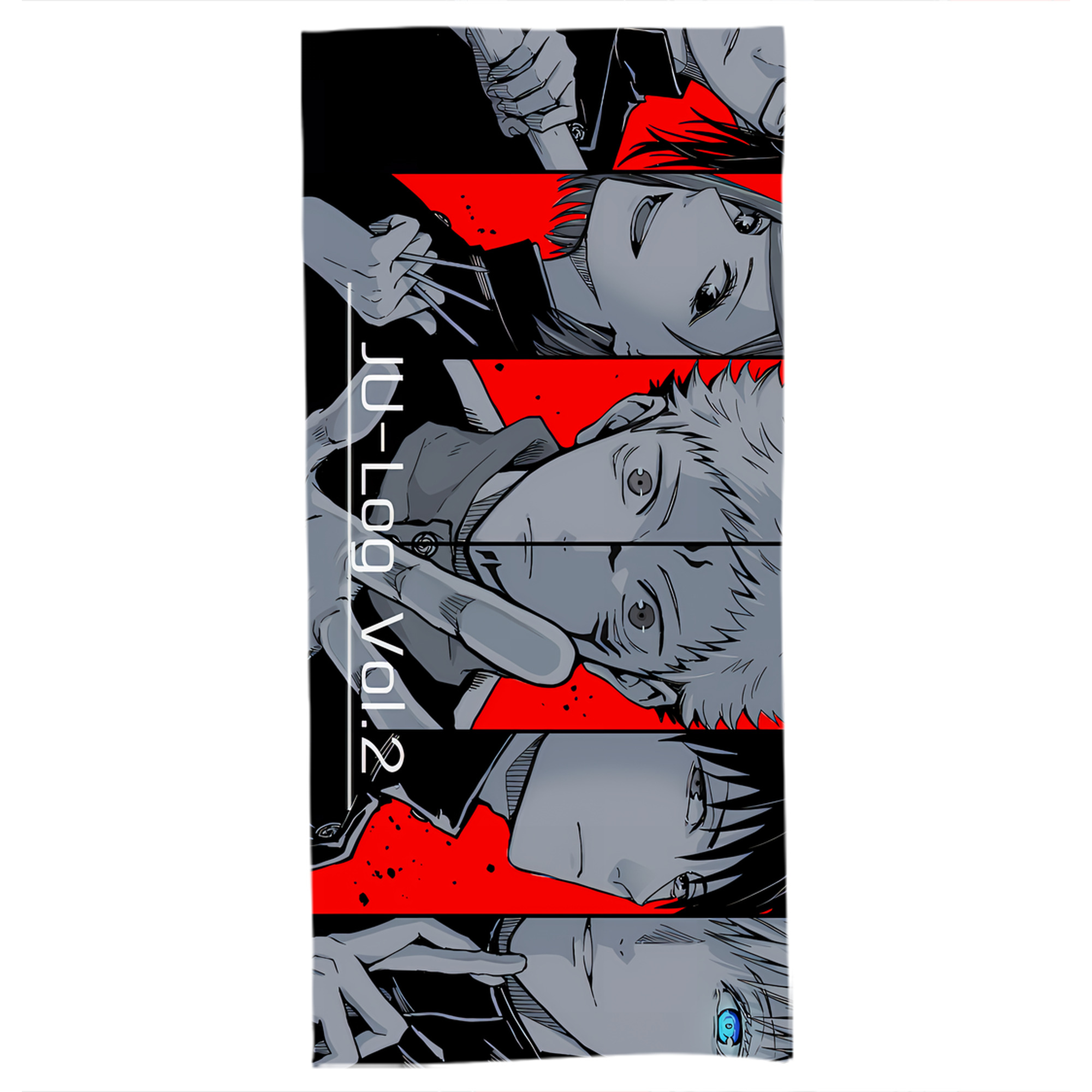 （画像用） 呪術廻戦 Jujutsu Kaisen 大判バスタオル 70×140cm 吸水速乾 柔らかい肌触り