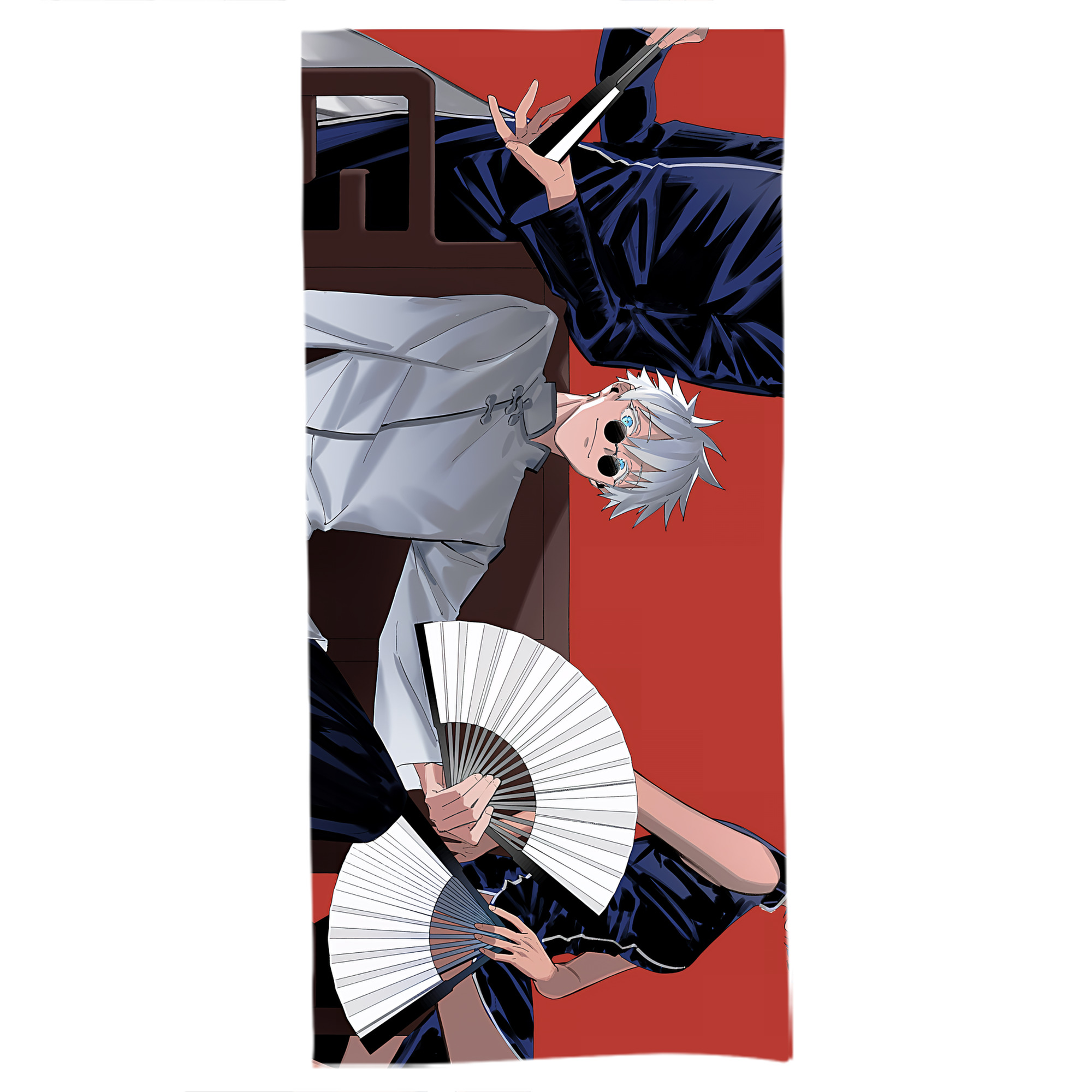 （画像用） 呪術廻戦 Jujutsu Kaisen 大判バスタオル 70×140cm 吸水速乾 柔らかい肌触り