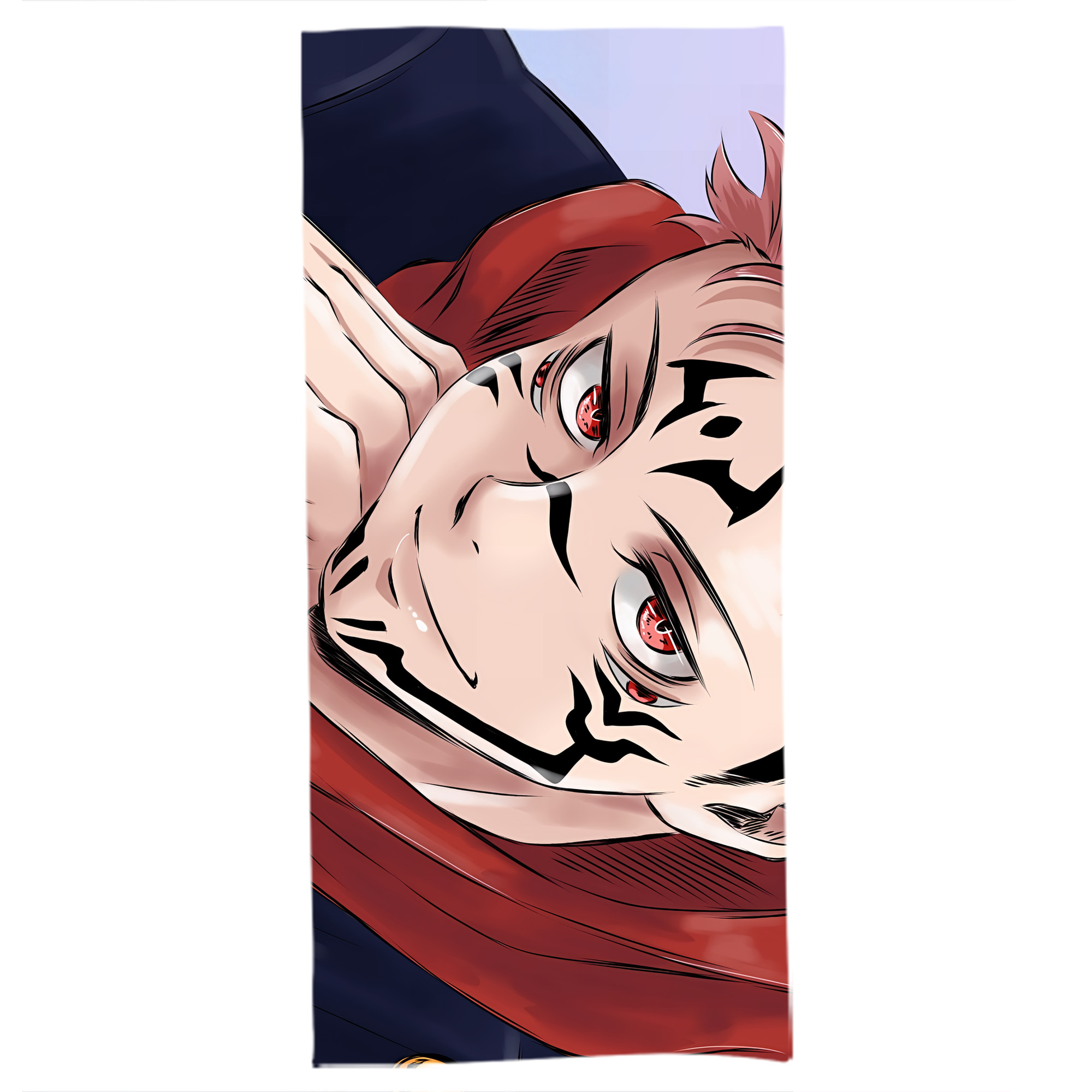 （画像用） 呪術廻戦 Jujutsu Kaisen 大判バスタオル 70×140cm 吸水速乾 柔らかい肌触り