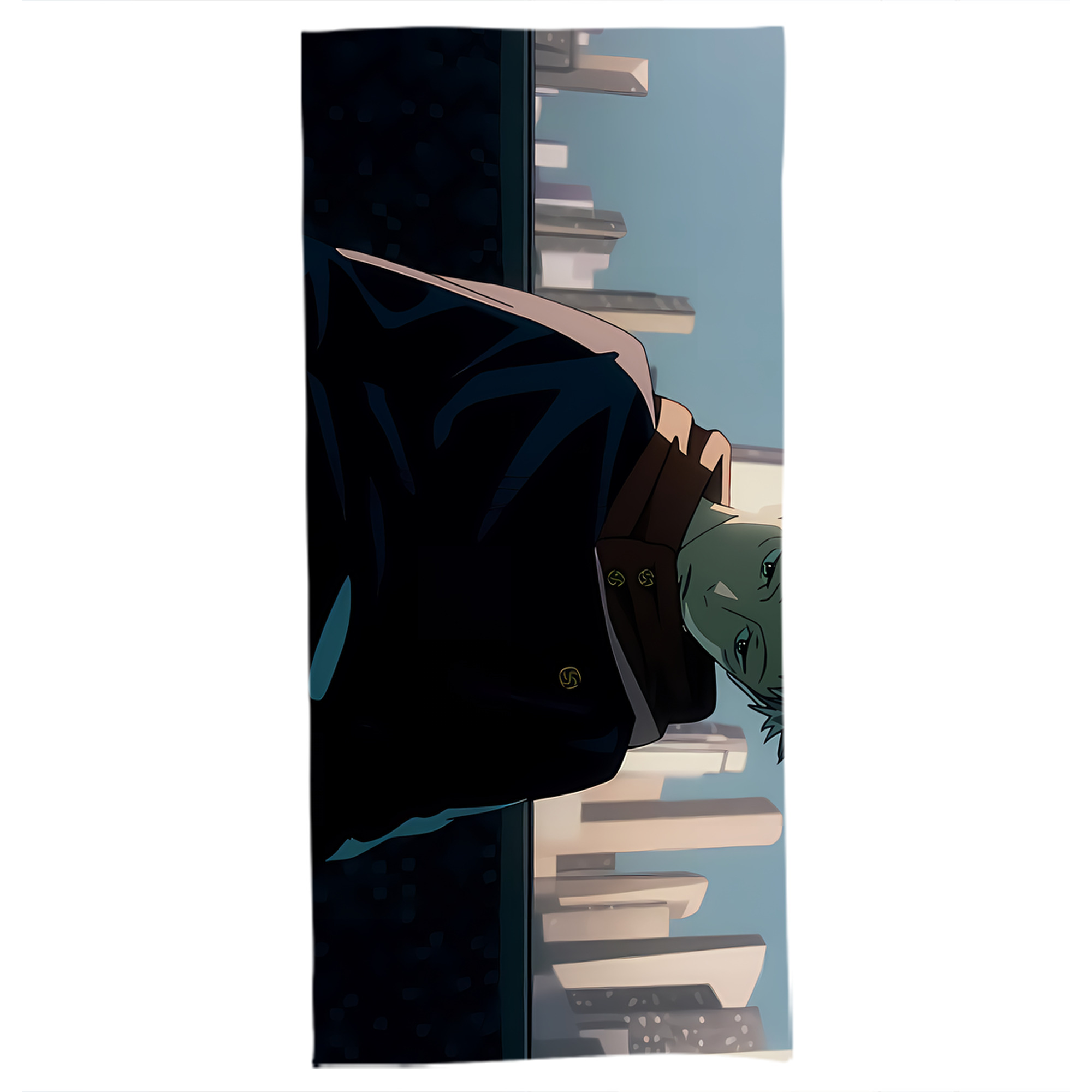 （画像用） 呪術廻戦 Jujutsu Kaisen 大判バスタオル 70×140cm 吸水速乾 柔らかい肌触り