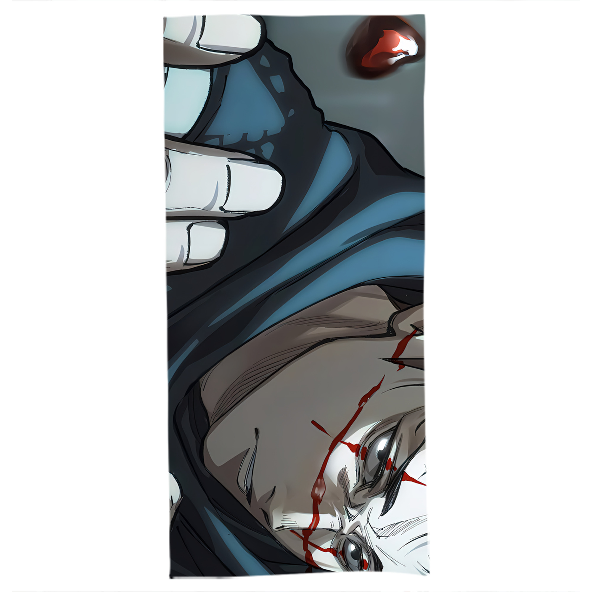 （画像用） 呪術廻戦 Jujutsu Kaisen 大判バスタオル 70×140cm 吸水速乾 柔らかい肌触り