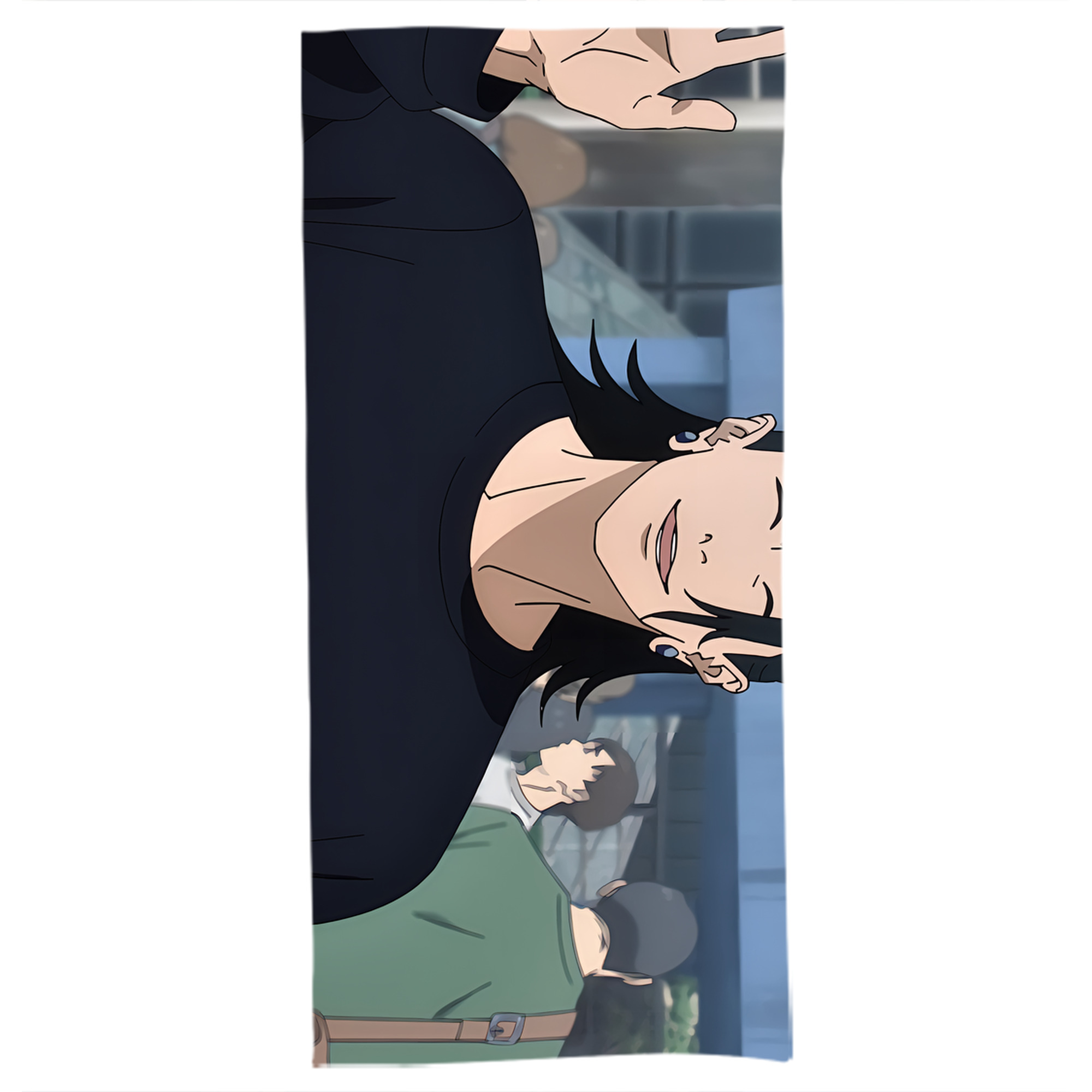 （画像用） 呪術廻戦 Jujutsu Kaisen 大判バスタオル 70×140cm 吸水速乾 柔らかい肌触り