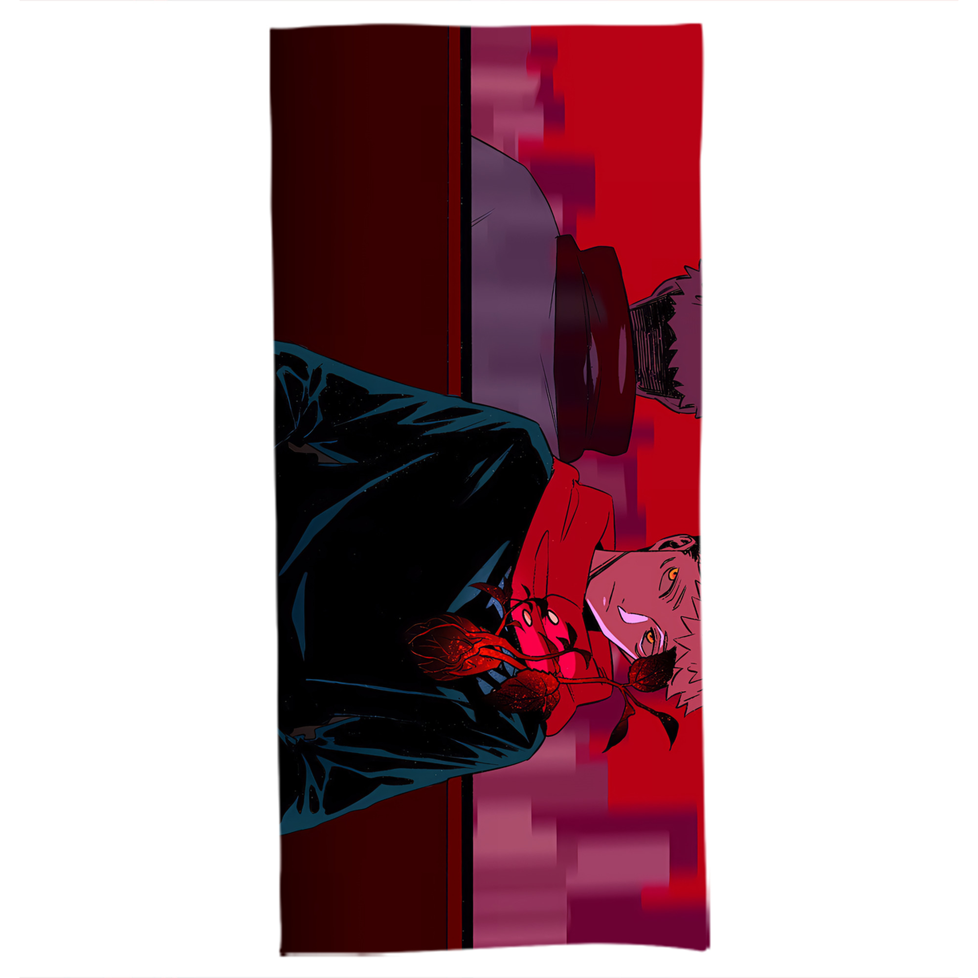 （画像用） 呪術廻戦 Jujutsu Kaisen 大判バスタオル 70×140cm 吸水速乾 柔らかい肌触り