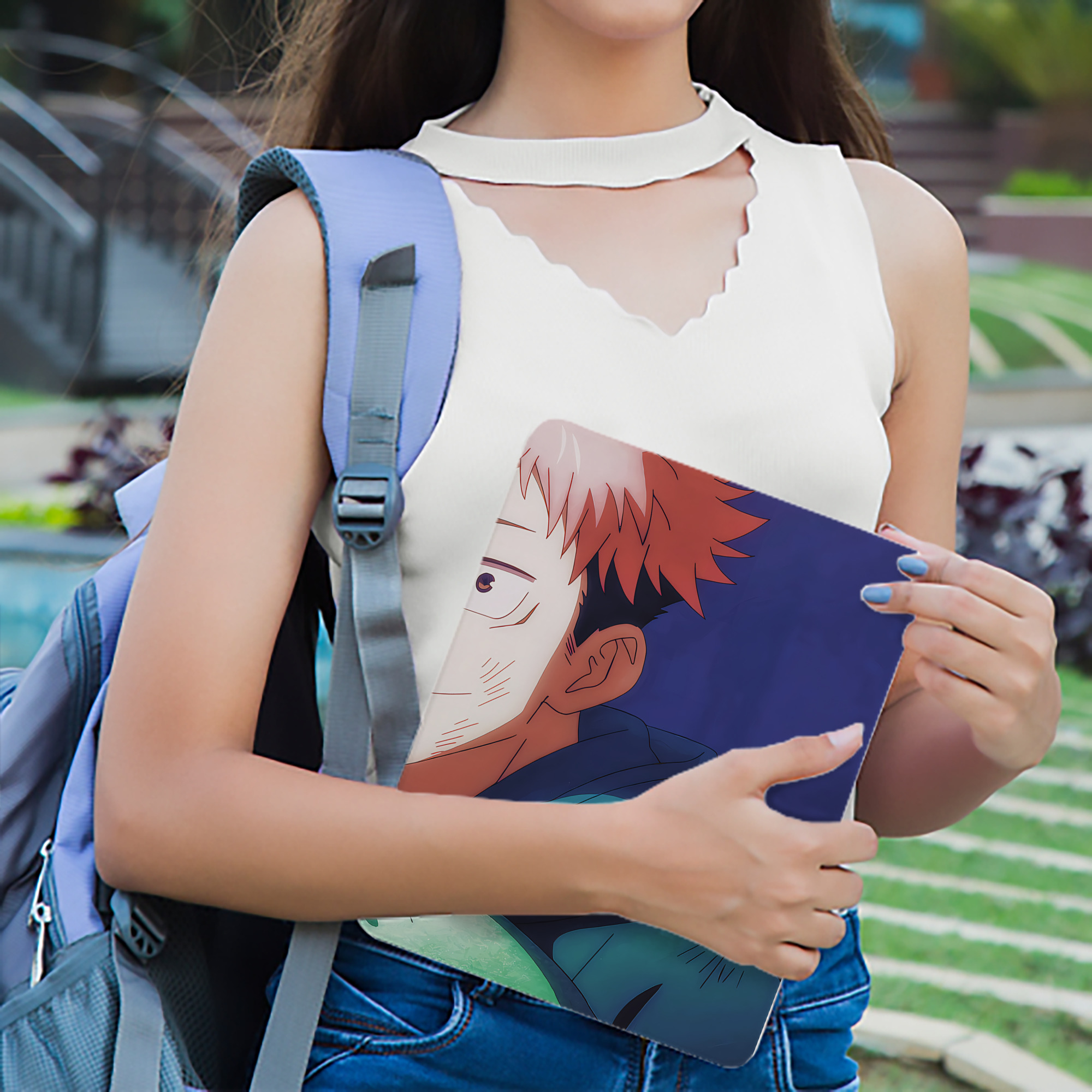 呪術廻戦 Jujutsu Kaisen IPad ケース ブック型 PUレザー TPU 耐衝撃 軽量 薄型 ペン収納なし 全面保護 IPad 各モデル対応