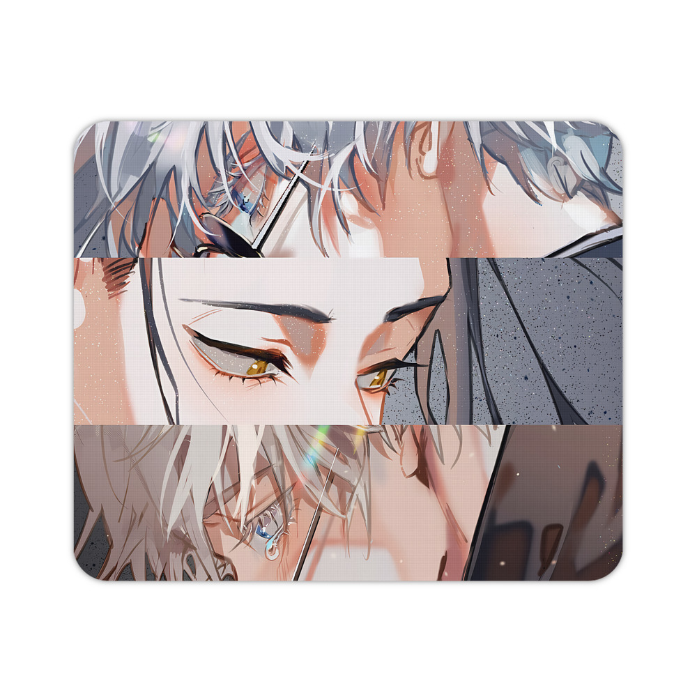（画像用） 呪術廻戦 Jujutsu Kaisen マウスパッド ステッチ加工 ラバー素材 防水 滑り止め 超薄型 ゲーミング/オフィス対応