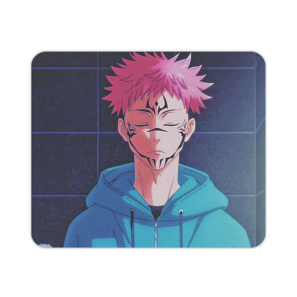 （画像用） 呪術廻戦 Jujutsu Kaisen マウスパッド ステッチ加工 ラバー素材 防水 滑り止め 超薄型 ゲーミング/オフィス対応