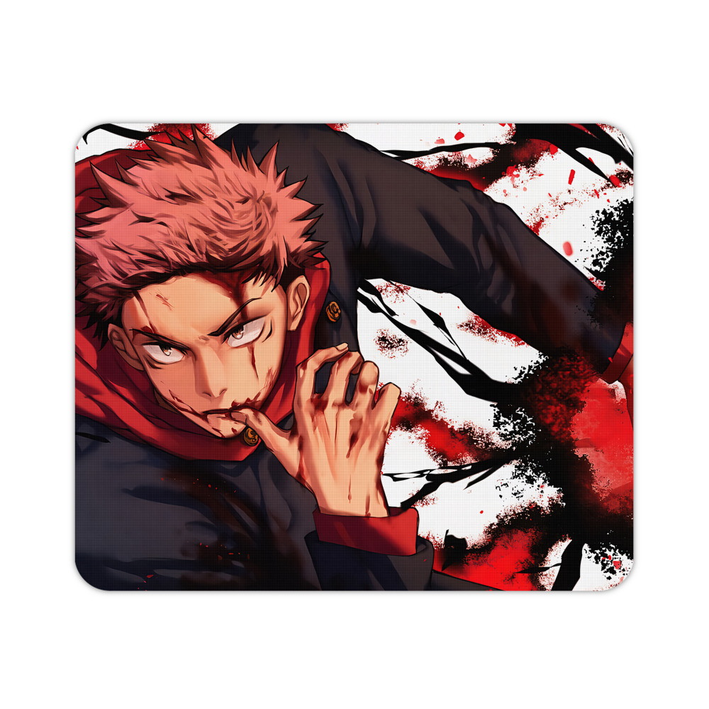 （画像用） 呪術廻戦 Jujutsu Kaisen マウスパッド ステッチ加工 ラバー素材 防水 滑り止め 超薄型 ゲーミング/オフィス対応