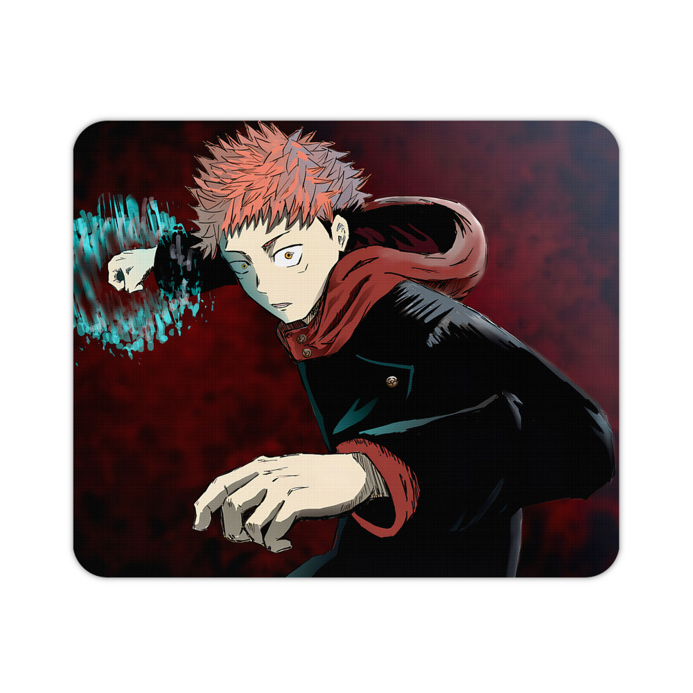 （画像用） 呪術廻戦 Jujutsu Kaisen マウスパッド ステッチ加工 ラバー素材 防水 滑り止め 超薄型 ゲーミング/オフィス対応