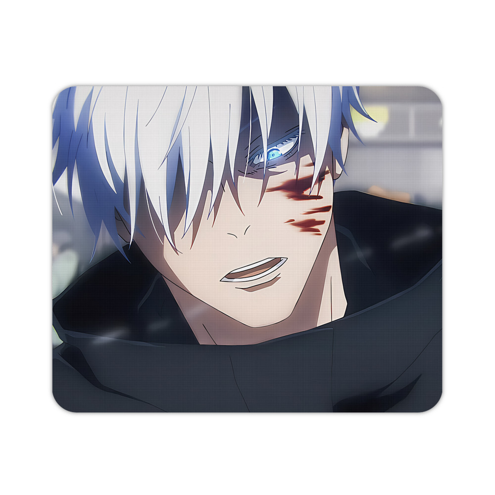 （画像用） 呪術廻戦 Jujutsu Kaisen マウスパッド ステッチ加工 ラバー素材 防水 滑り止め 超薄型 ゲーミング/オフィス対応