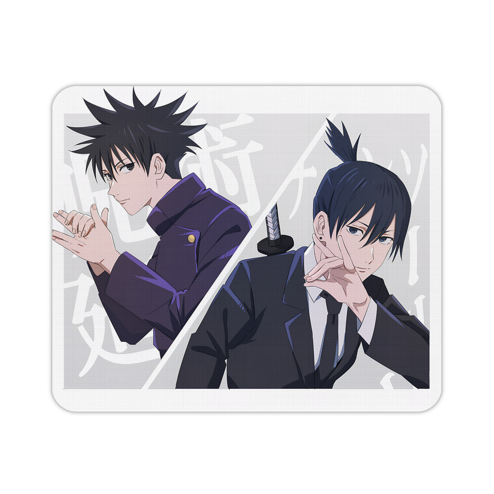 （画像用） 呪術廻戦 Jujutsu Kaisen マウスパッド ステッチ加工 ラバー素材 防水 滑り止め 超薄型 ゲーミング/オフィス対応