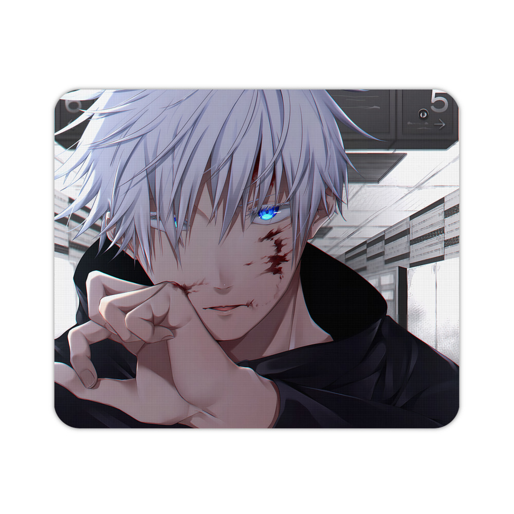 （画像用） 呪術廻戦 Jujutsu Kaisen マウスパッド ステッチ加工 ラバー素材 防水 滑り止め 超薄型 ゲーミング/オフィス対応
