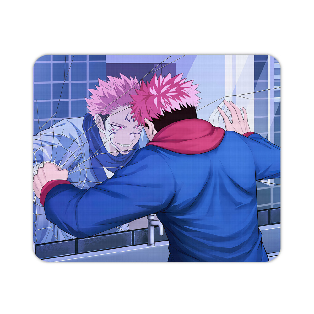 （画像用） 呪術廻戦 Jujutsu Kaisen マウスパッド ステッチ加工 ラバー素材 防水 滑り止め 超薄型 ゲーミング/オフィス対応