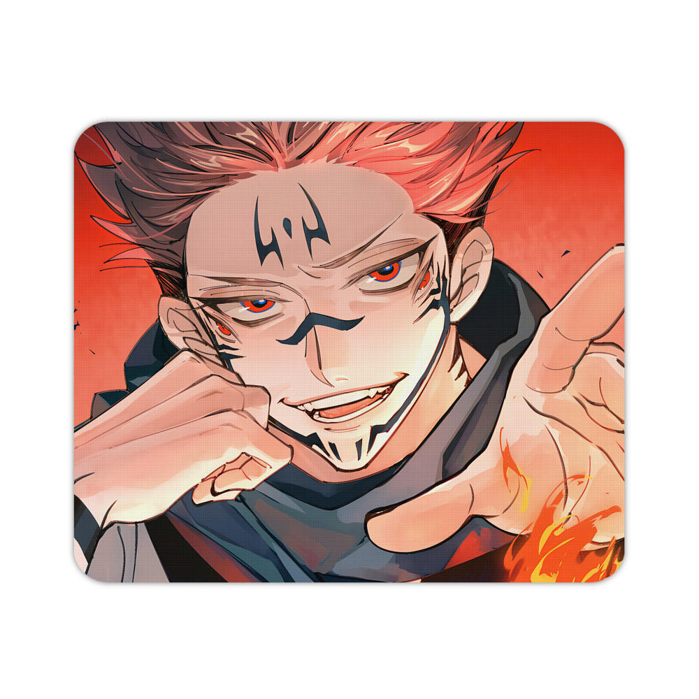 （画像用） 呪術廻戦 Jujutsu Kaisen マウスパッド ステッチ加工 ラバー素材 防水 滑り止め 超薄型 ゲーミング/オフィス対応