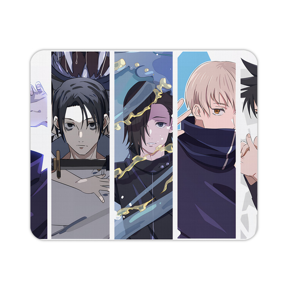 （画像用） 呪術廻戦 Jujutsu Kaisen マウスパッド ステッチ加工 ラバー素材 防水 滑り止め 超薄型 ゲーミング/オフィス対応