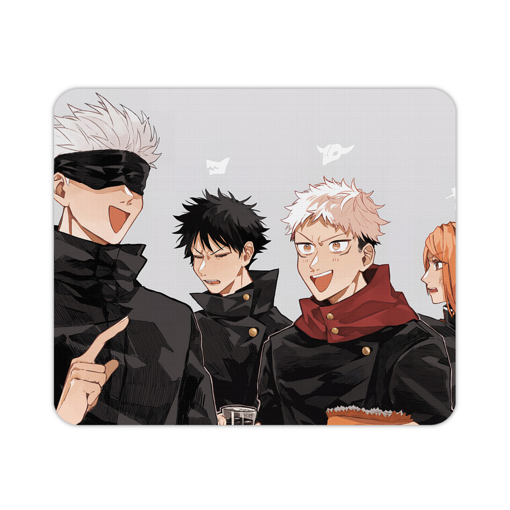 （画像用） 呪術廻戦 Jujutsu Kaisen マウスパッド ステッチ加工 ラバー素材 防水 滑り止め 超薄型 ゲーミング/オフィス対応