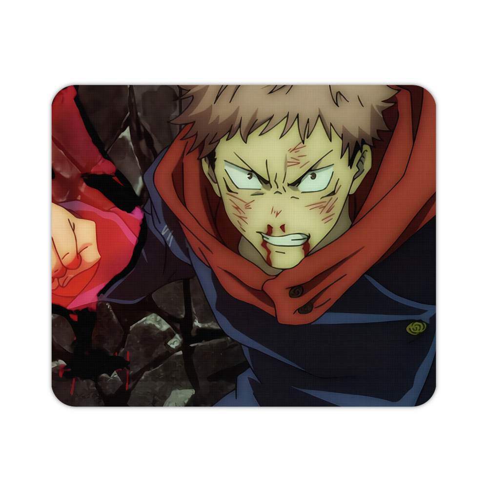 （画像用） 呪術廻戦 Jujutsu Kaisen マウスパッド ステッチ加工 ラバー素材 防水 滑り止め 超薄型 ゲーミング/オフィス対応