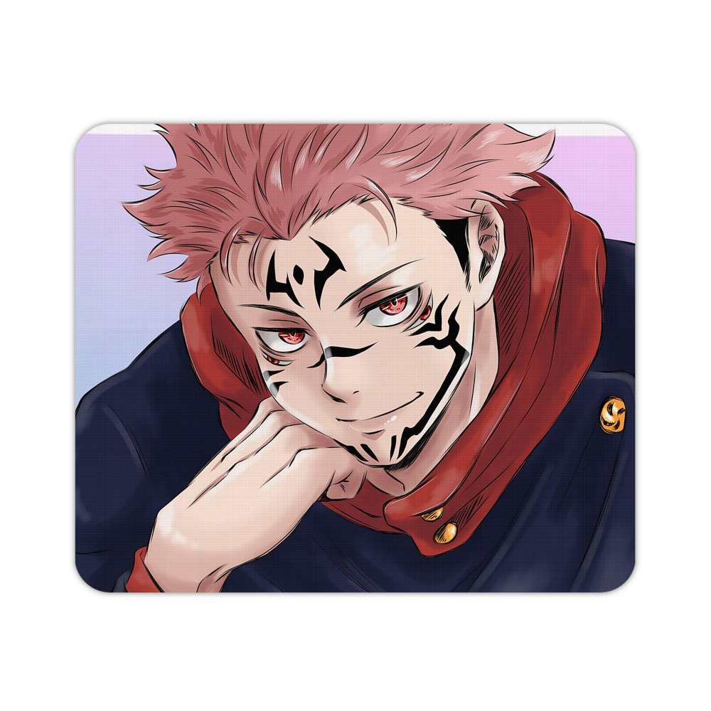 （画像用） 呪術廻戦 Jujutsu Kaisen マウスパッド ステッチ加工 ラバー素材 防水 滑り止め 超薄型 ゲーミング/オフィス対応
