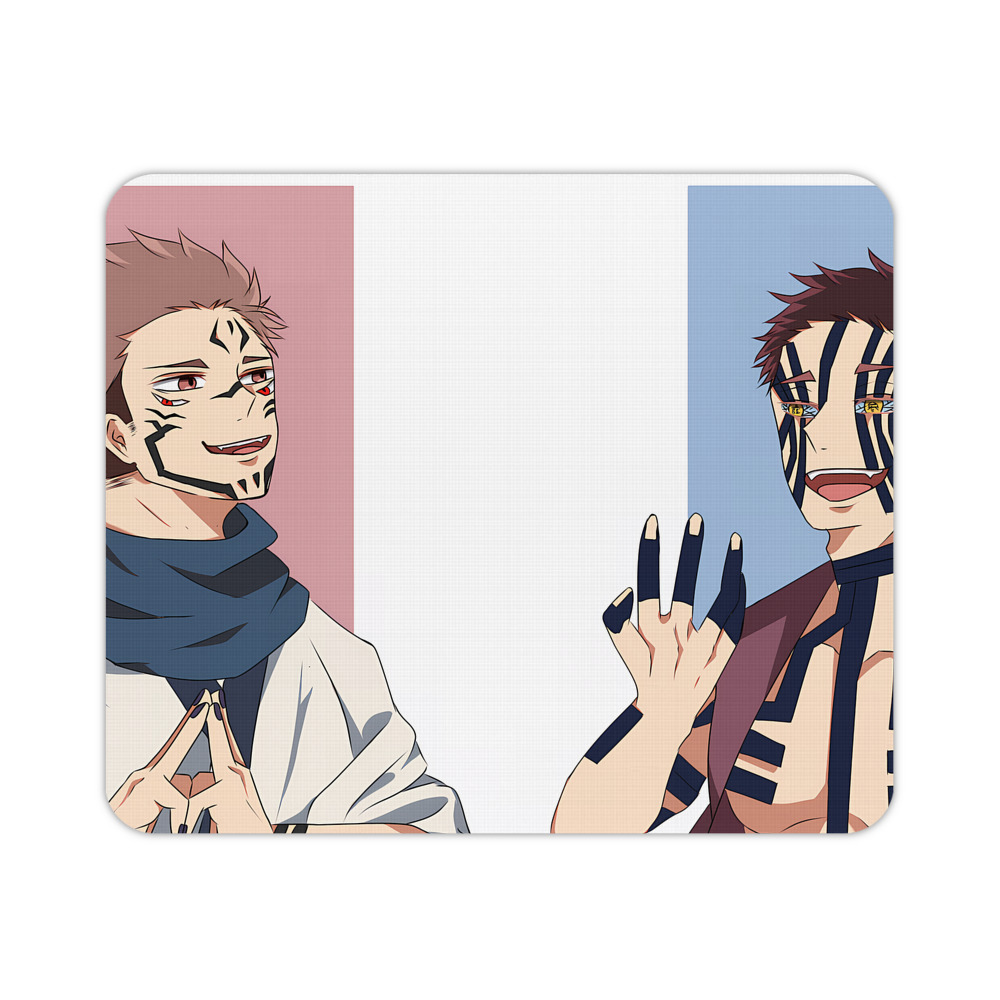 （画像用） 呪術廻戦 Jujutsu Kaisen マウスパッド ステッチ加工 ラバー素材 防水 滑り止め 超薄型 ゲーミング/オフィス対応
