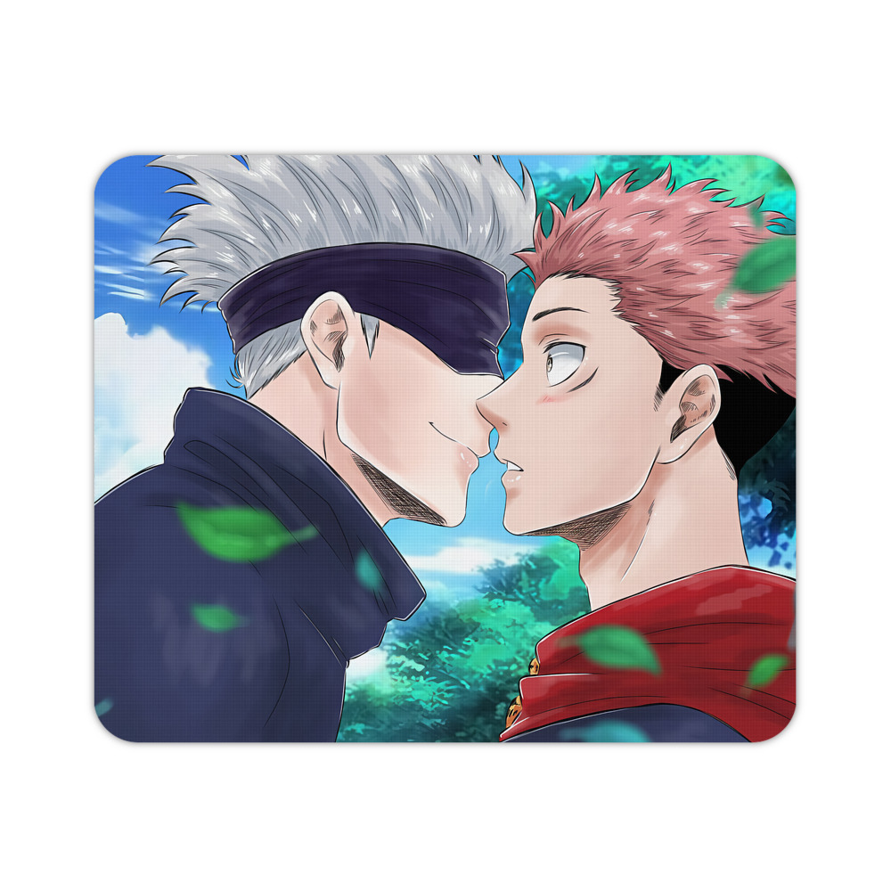（画像用） 呪術廻戦 Jujutsu Kaisen マウスパッド ステッチ加工 ラバー素材 防水 滑り止め 超薄型 ゲーミング/オフィス対応