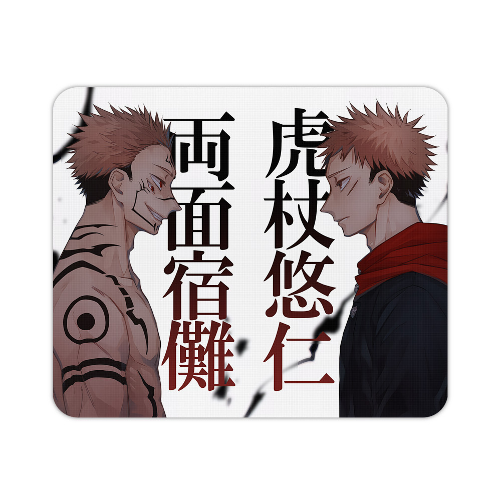 （画像用） 呪術廻戦 Jujutsu Kaisen マウスパッド ステッチ加工 ラバー素材 防水 滑り止め 超薄型 ゲーミング/オフィス対応