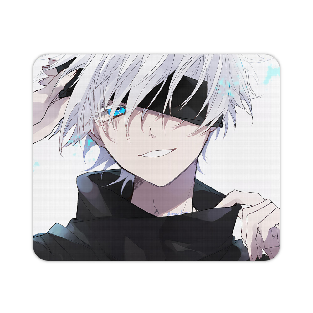 （画像用） 呪術廻戦 Jujutsu Kaisen マウスパッド ステッチ加工 ラバー素材 防水 滑り止め 超薄型 ゲーミング/オフィス対応