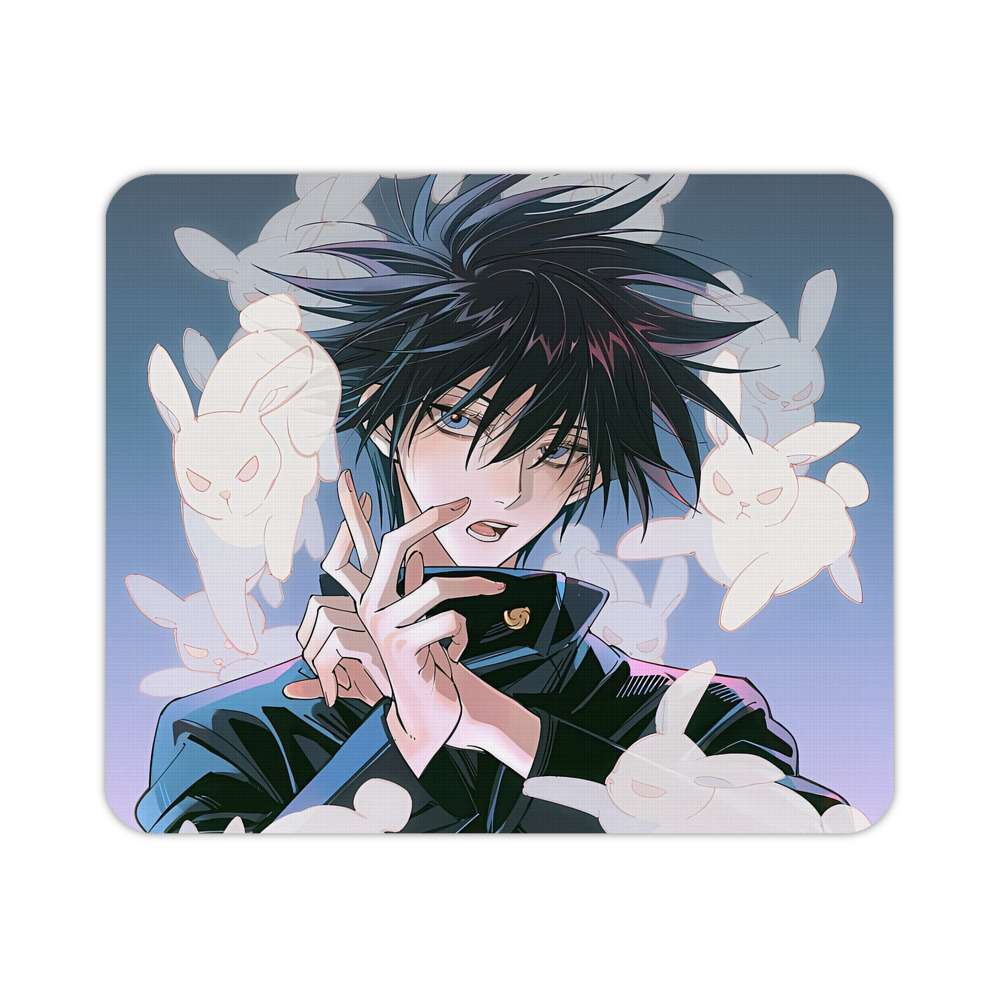 （画像用） 呪術廻戦 Jujutsu Kaisen マウスパッド ステッチ加工 ラバー素材 防水 滑り止め 超薄型 ゲーミング/オフィス対応