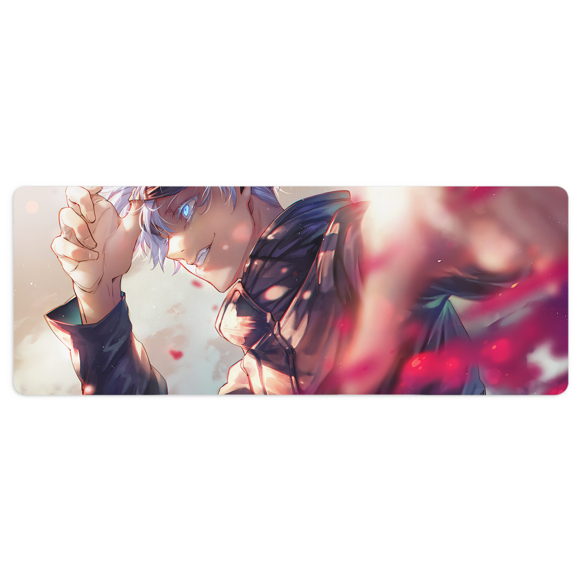 （画像用） 呪術廻戦 Jujutsu Kaisen ステッチ加工 大判デスクマット／滑り止めマウスパッド