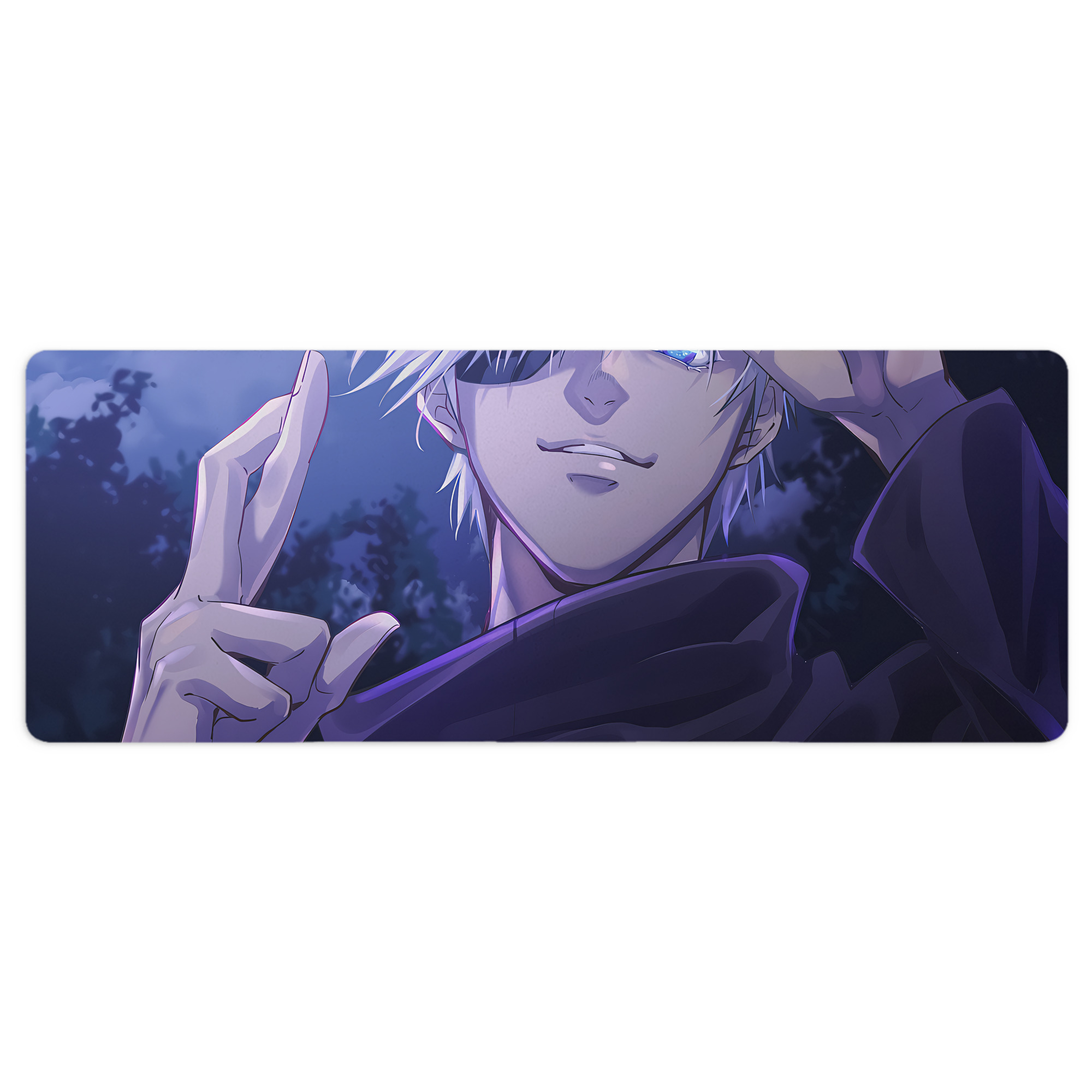 （画像用） 呪術廻戦 Jujutsu Kaisen ステッチ加工 大判デスクマット／滑り止めマウスパッド