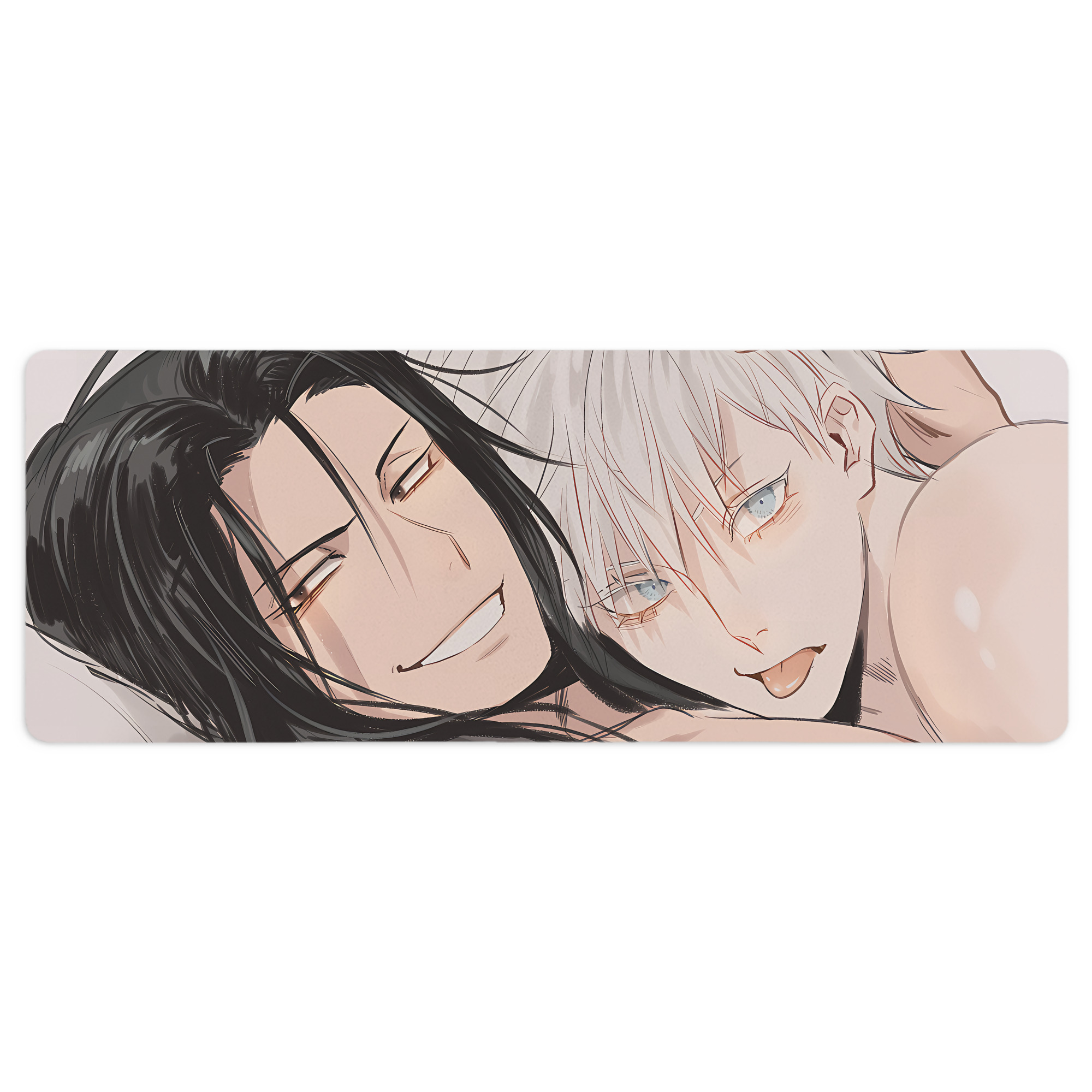 （画像用） 呪術廻戦 Jujutsu Kaisen ステッチ加工 大判デスクマット／滑り止めマウスパッド