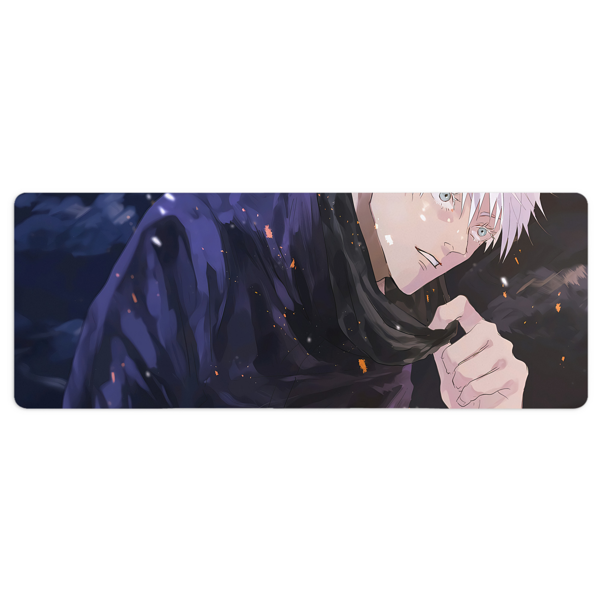 （画像用） 呪術廻戦 Jujutsu Kaisen ステッチ加工 大判デスクマット／滑り止めマウスパッド