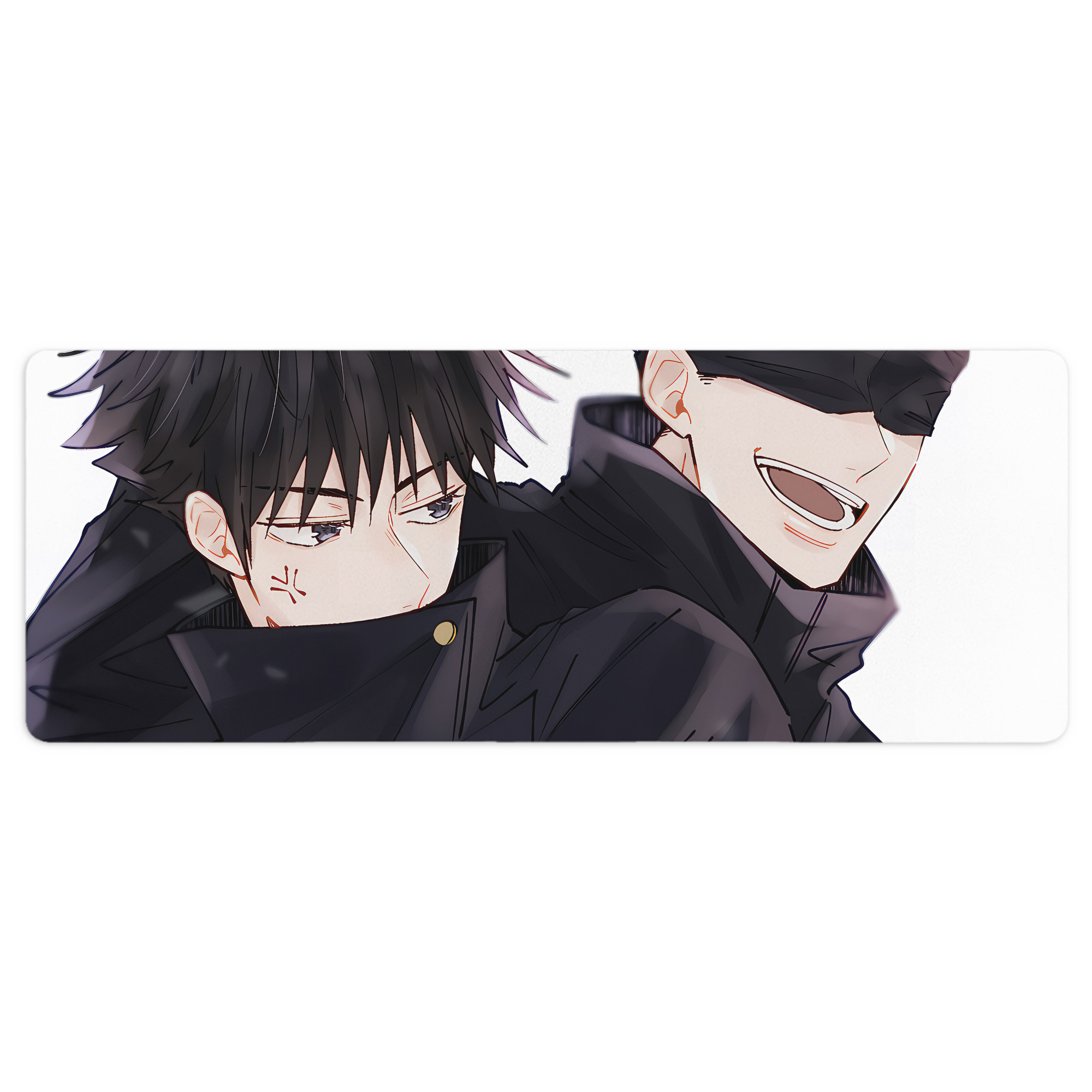（画像用） 呪術廻戦 Jujutsu Kaisen ステッチ加工 大判デスクマット／滑り止めマウスパッド