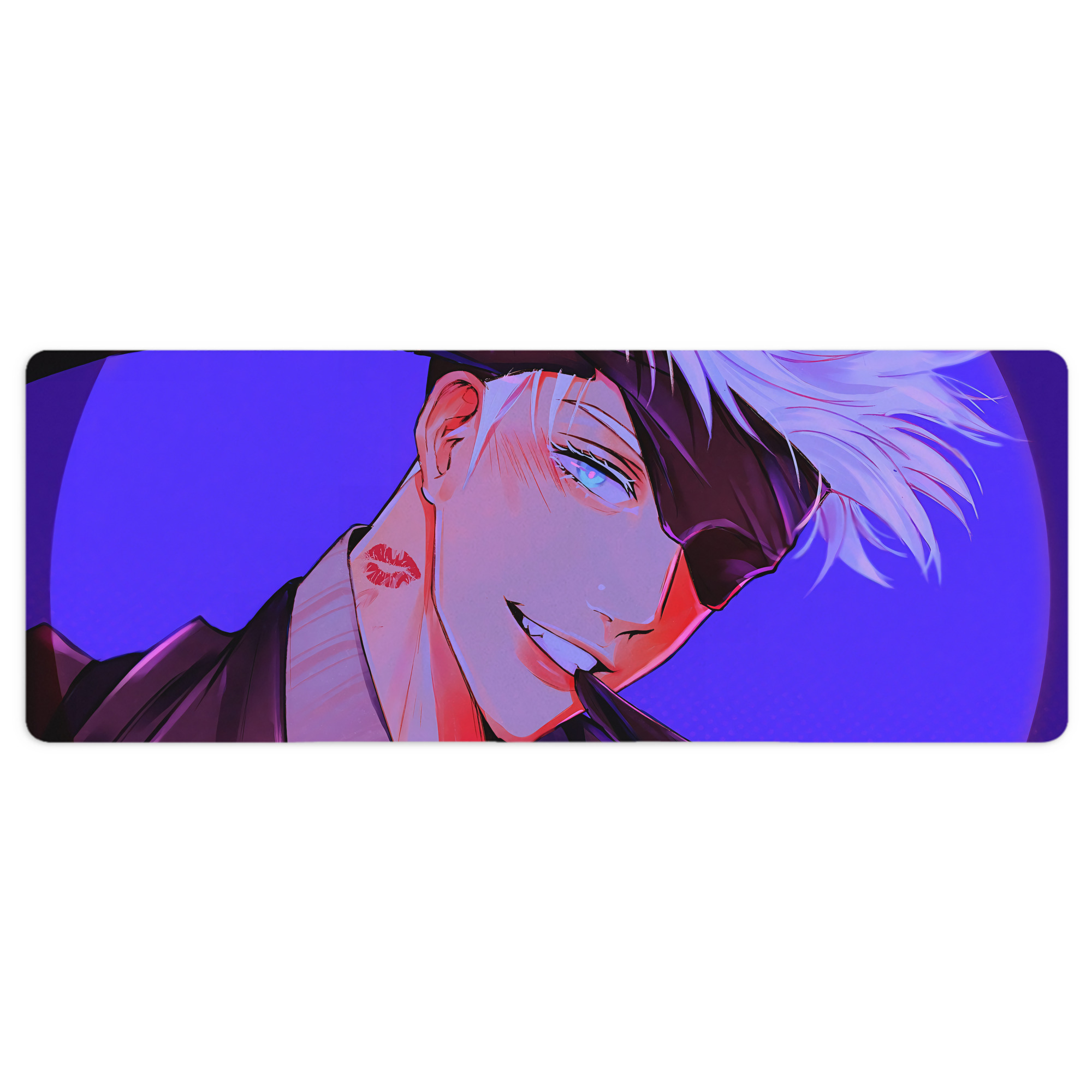 （画像用） 呪術廻戦 Jujutsu Kaisen ステッチ加工 大判デスクマット／滑り止めマウスパッド