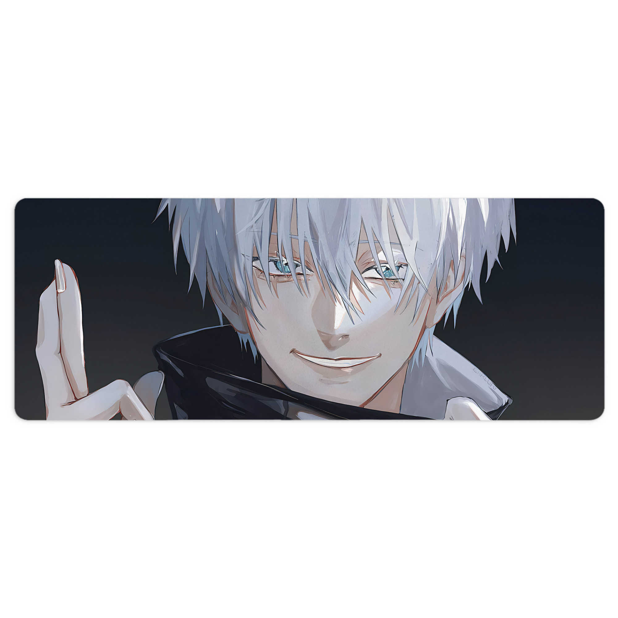 （画像用） 呪術廻戦 Jujutsu Kaisen ステッチ加工 大判デスクマット／滑り止めマウスパッド