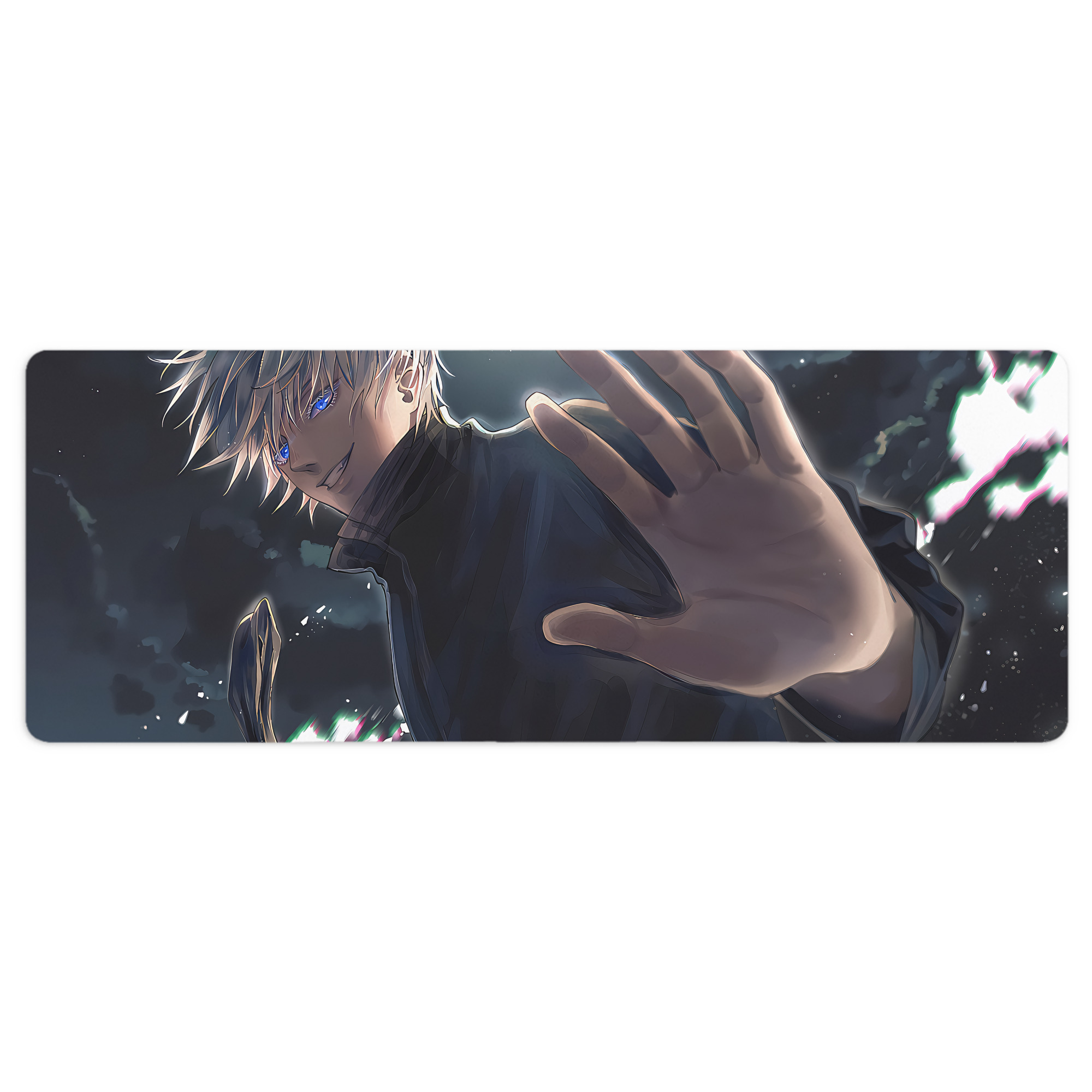 （画像用） 呪術廻戦 Jujutsu Kaisen ステッチ加工 大判デスクマット／滑り止めマウスパッド