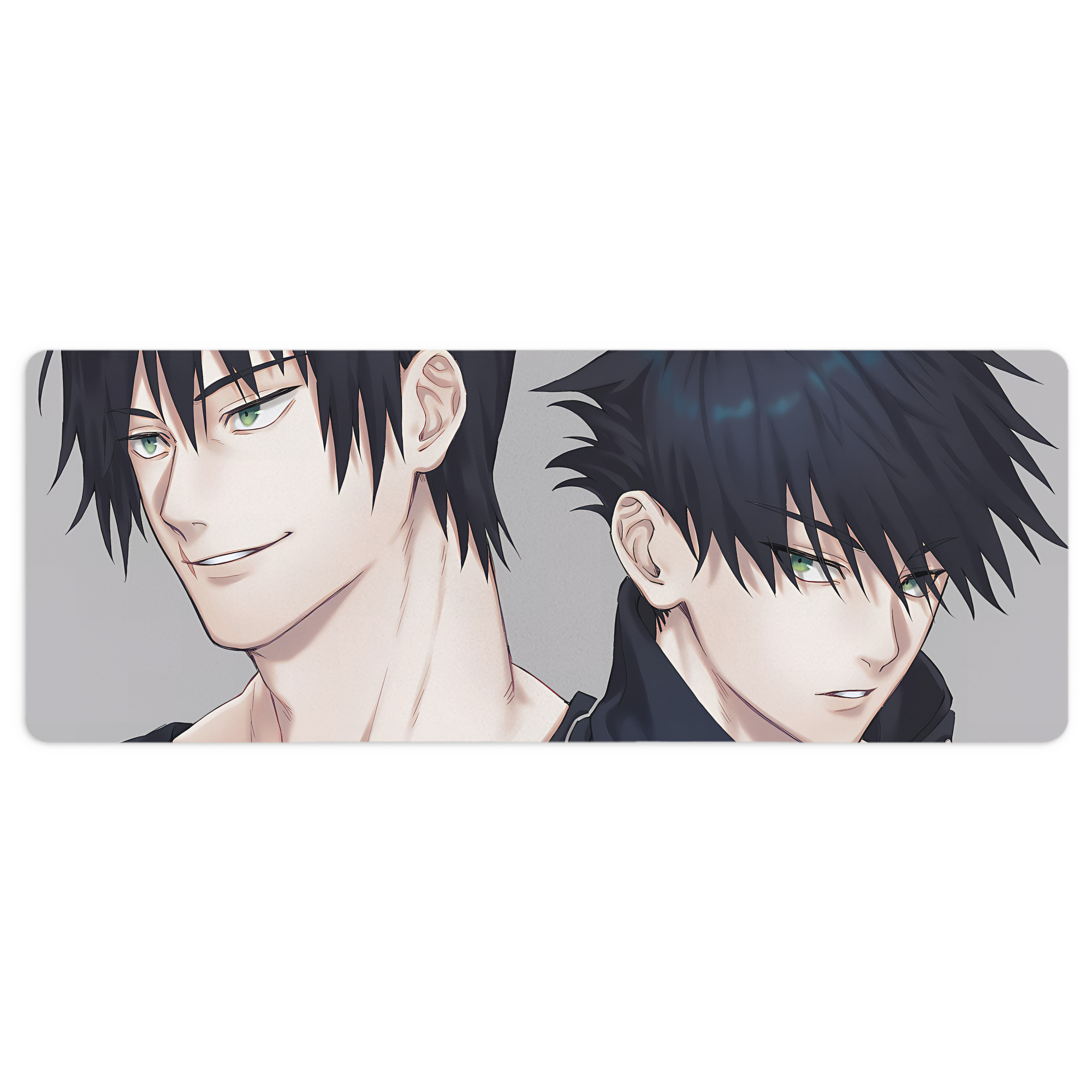 （画像用） 呪術廻戦 Jujutsu Kaisen ステッチ加工 大判デスクマット／滑り止めマウスパッド